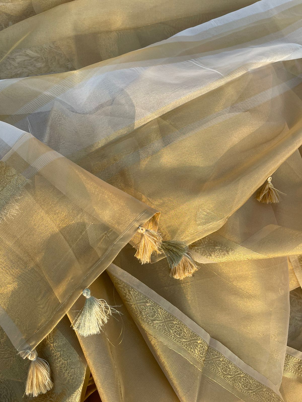 GOLDEN HOUR - GOLD SAREE