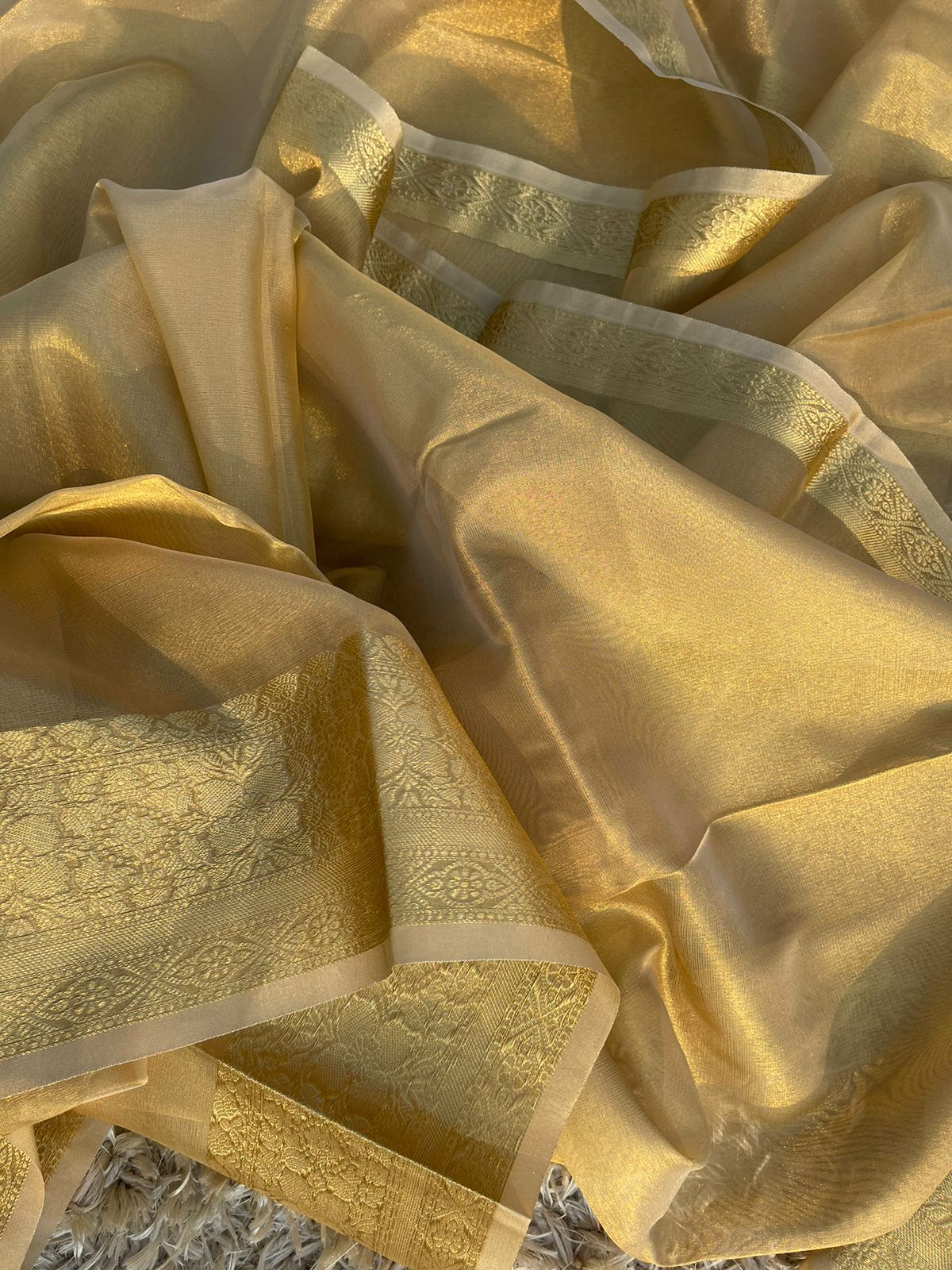 GOLDEN HOUR - GOLD SAREE