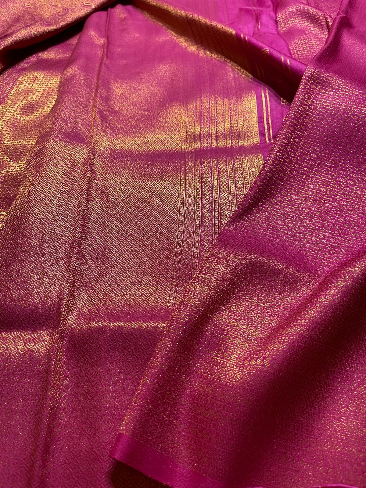 ROYAL AFFAIR-RANI PINK BANARASI BROCADE SILK SAREE