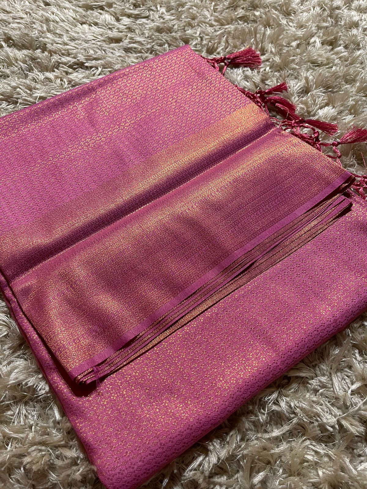 ROYAL AFFAIR - LILAC BANARASI BROCADE SILK SAREE