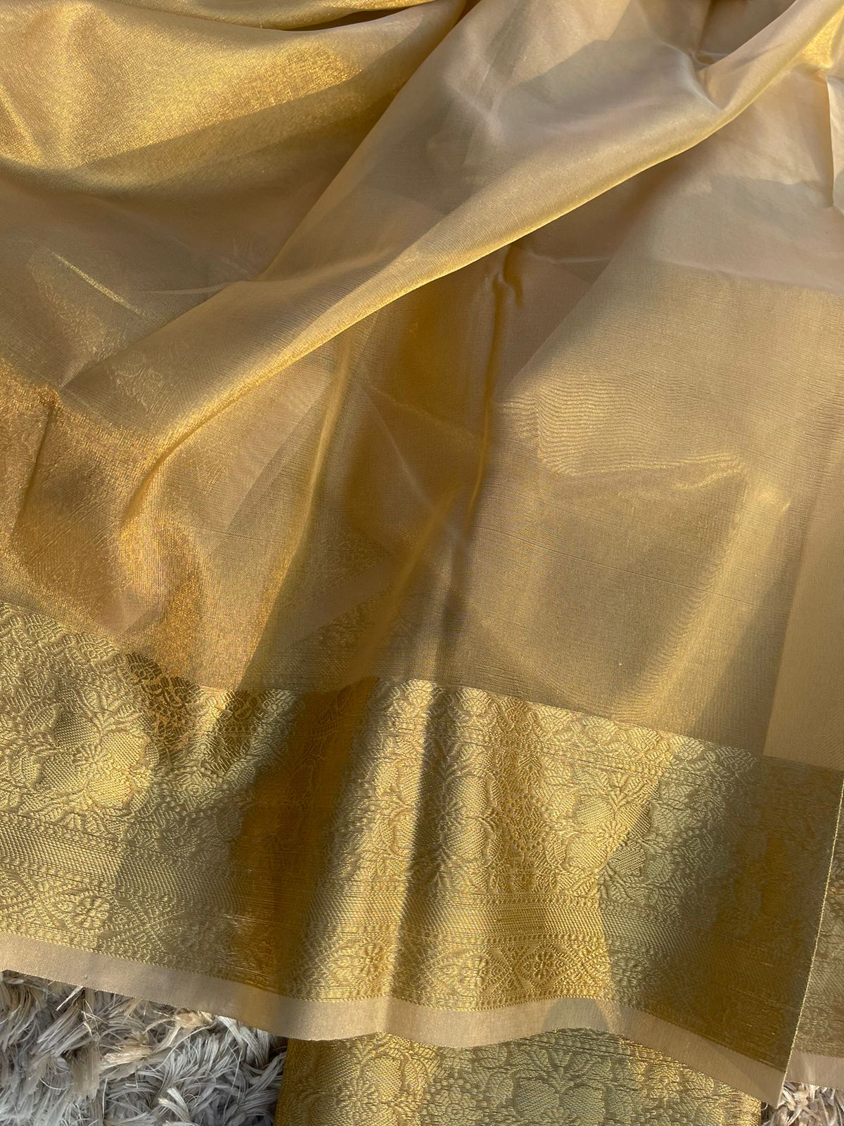 GOLDEN HOUR - GOLD SAREE
