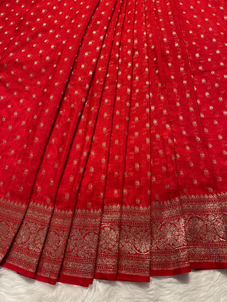 ROOP-RED SAREE