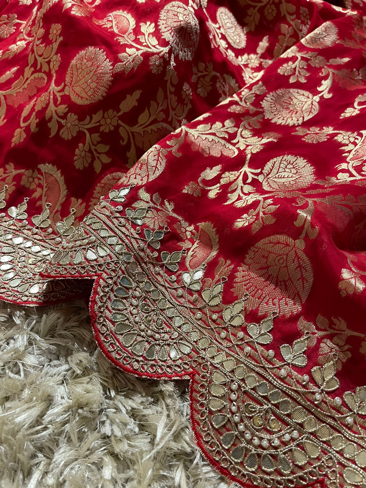 ANIKA BRIDAL EDIT - RED SAREE