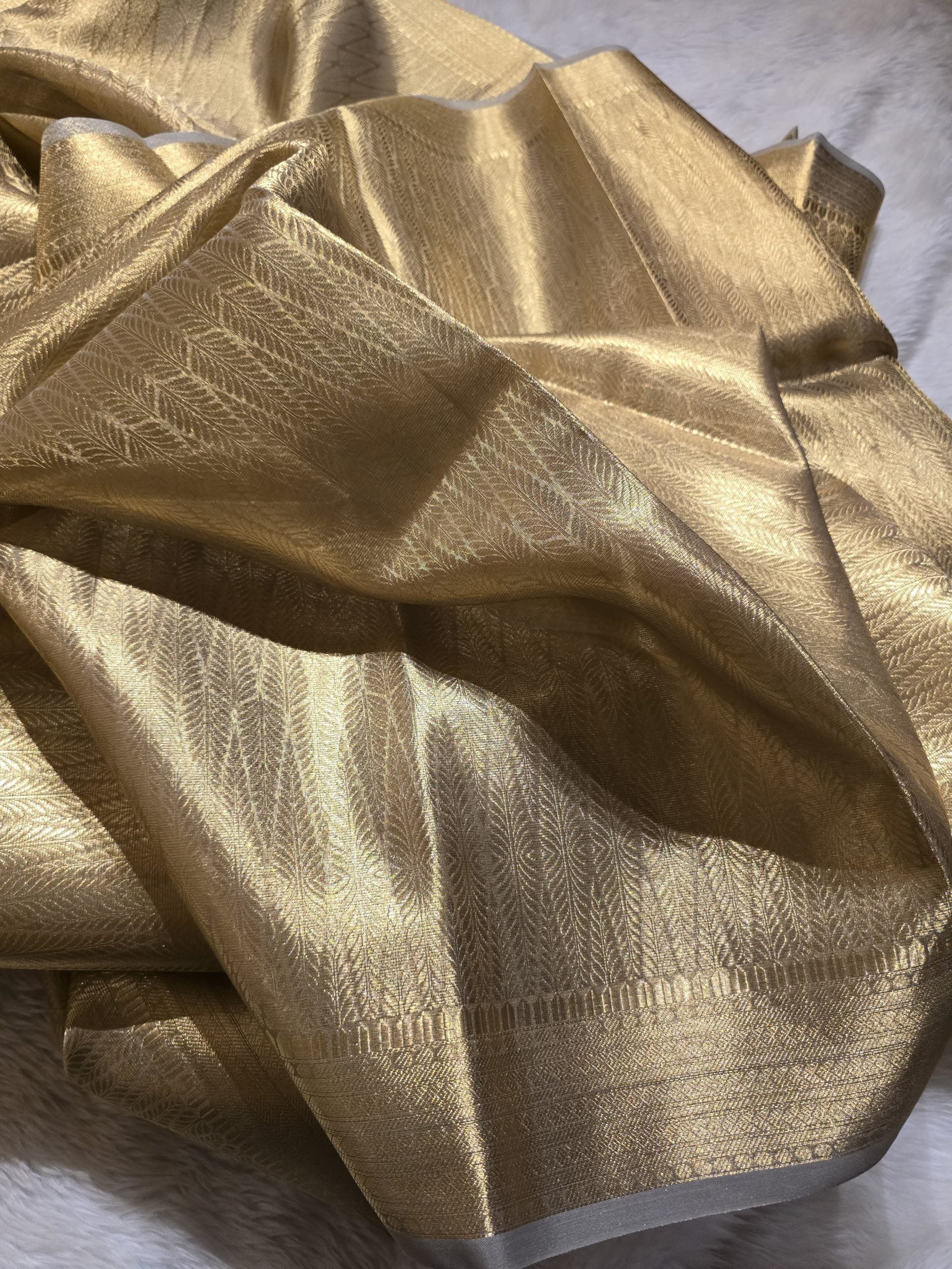 HEERA- GOLD SAREE