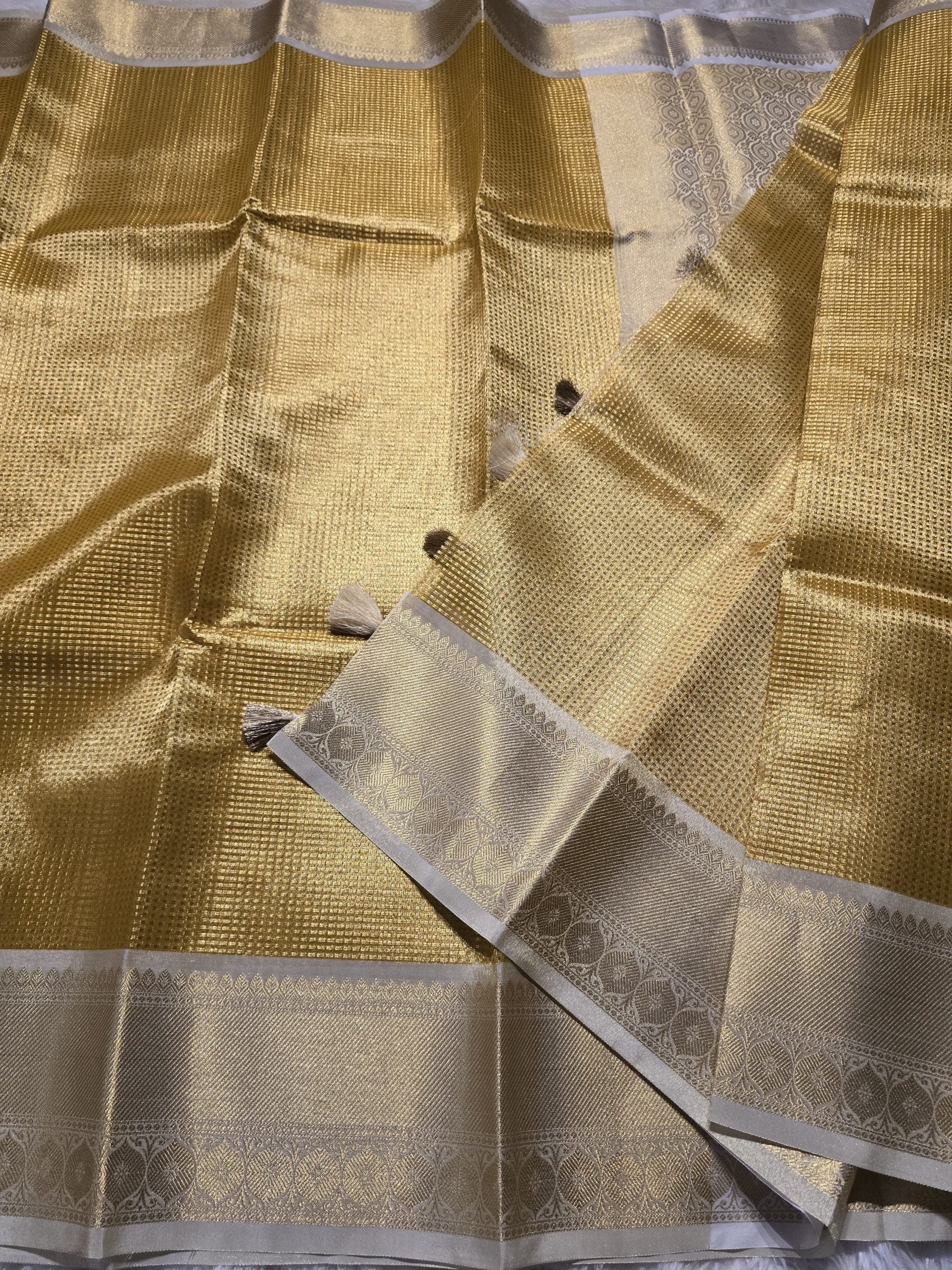 SWAGATH-YELLOW GOLD SAREE
