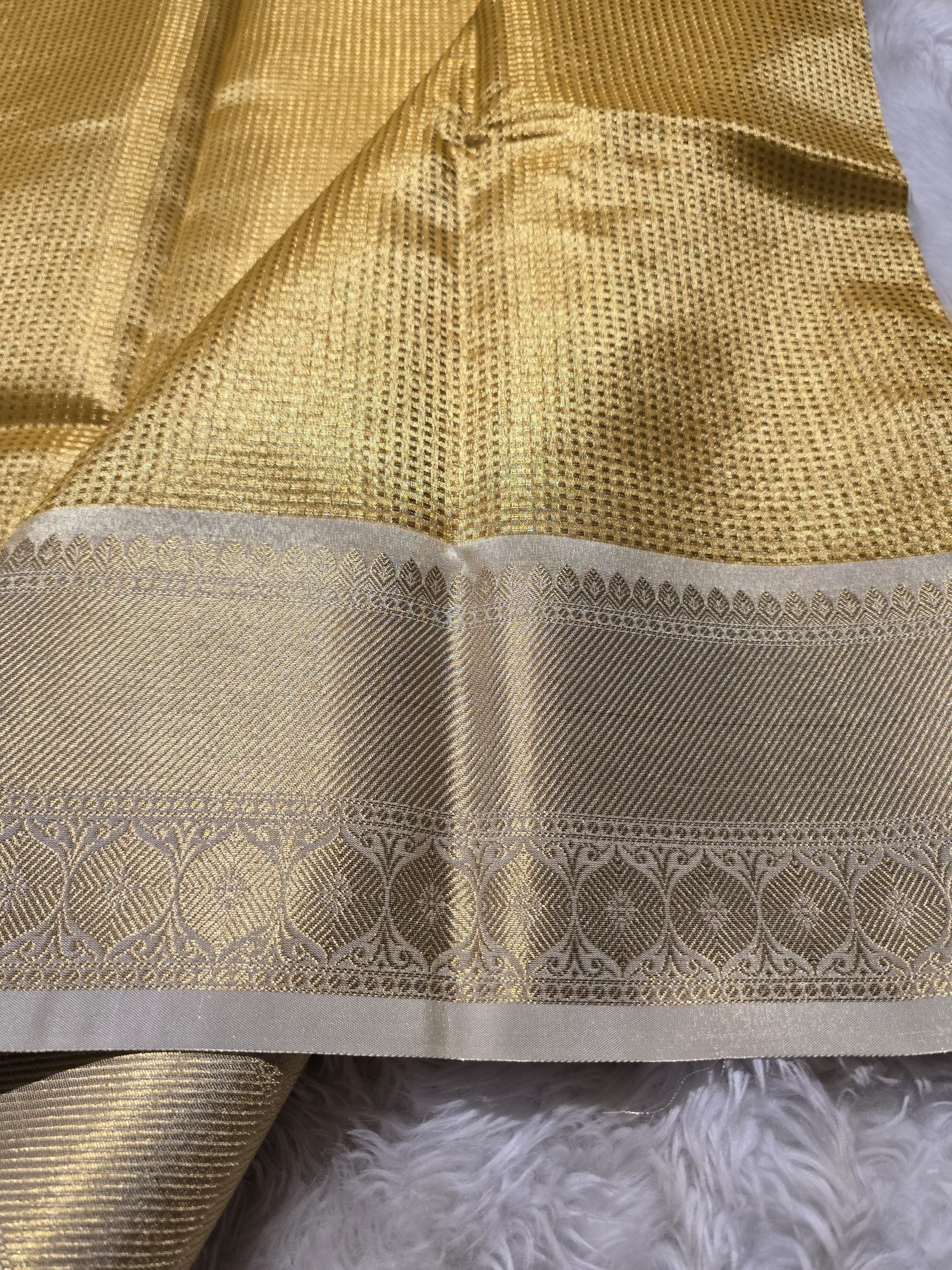 SWAGATH-YELLOW GOLD SAREE