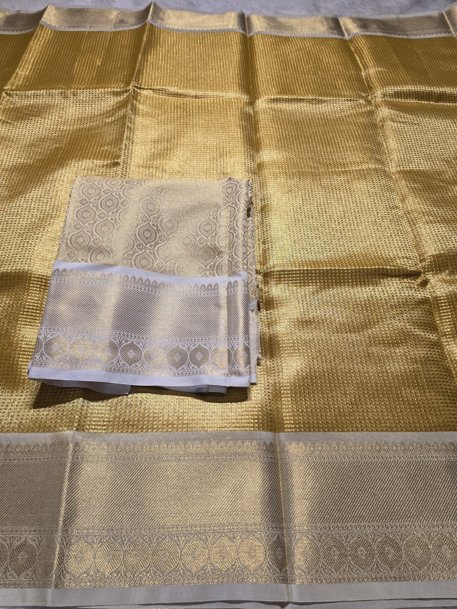 SWAGATH-YELLOW GOLD SAREE
