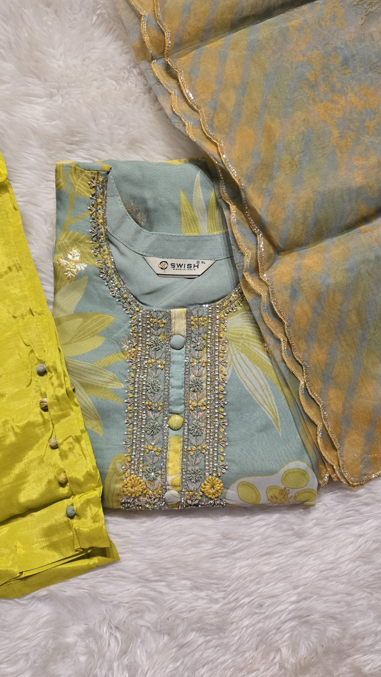 BLUE LIMEGREEN DELIGHT