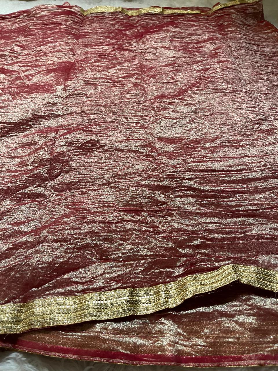 JHANSI-DARK ONION PINK SAREE