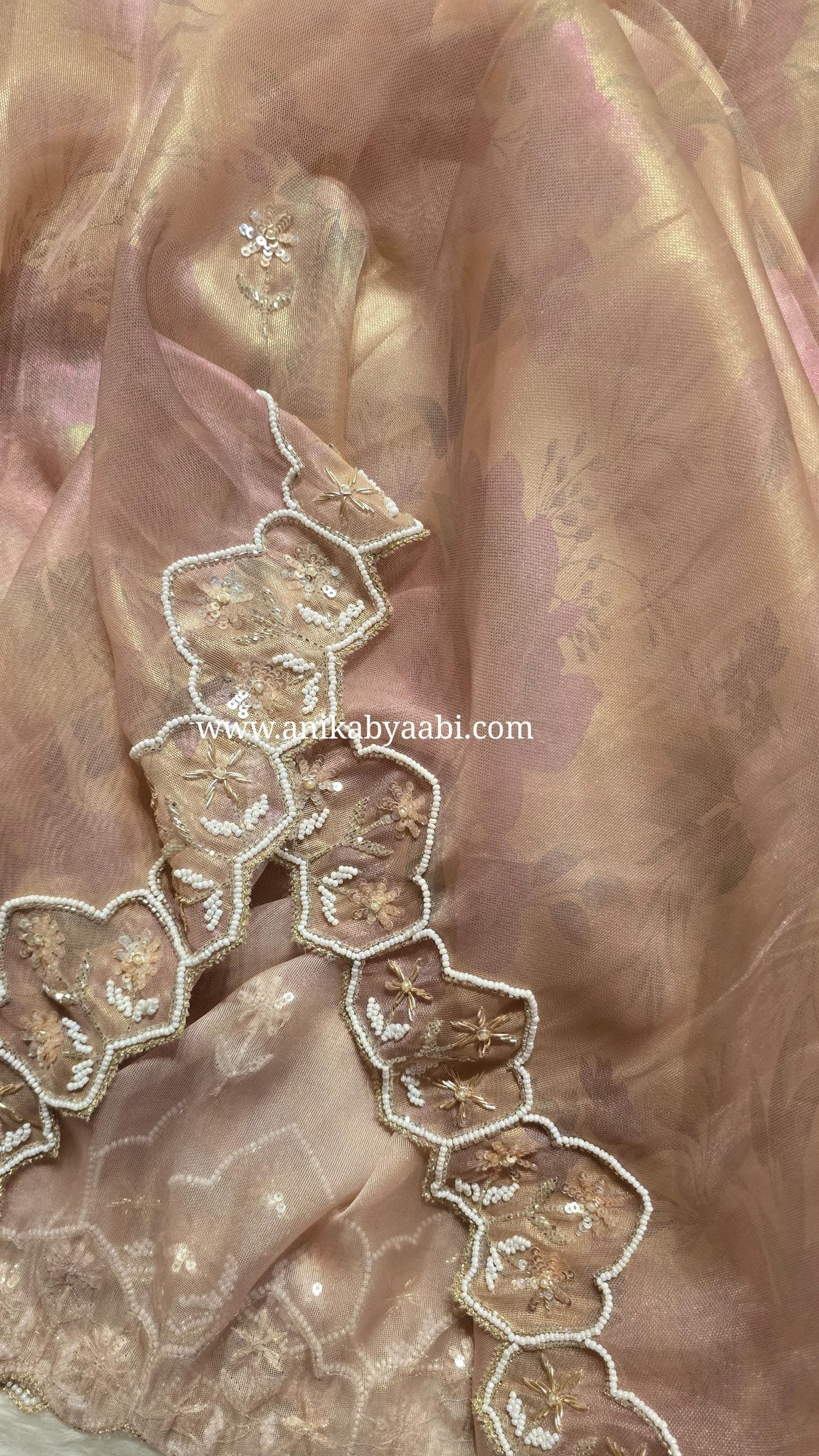 DAFFODIL - PASTEL PINK SAREE