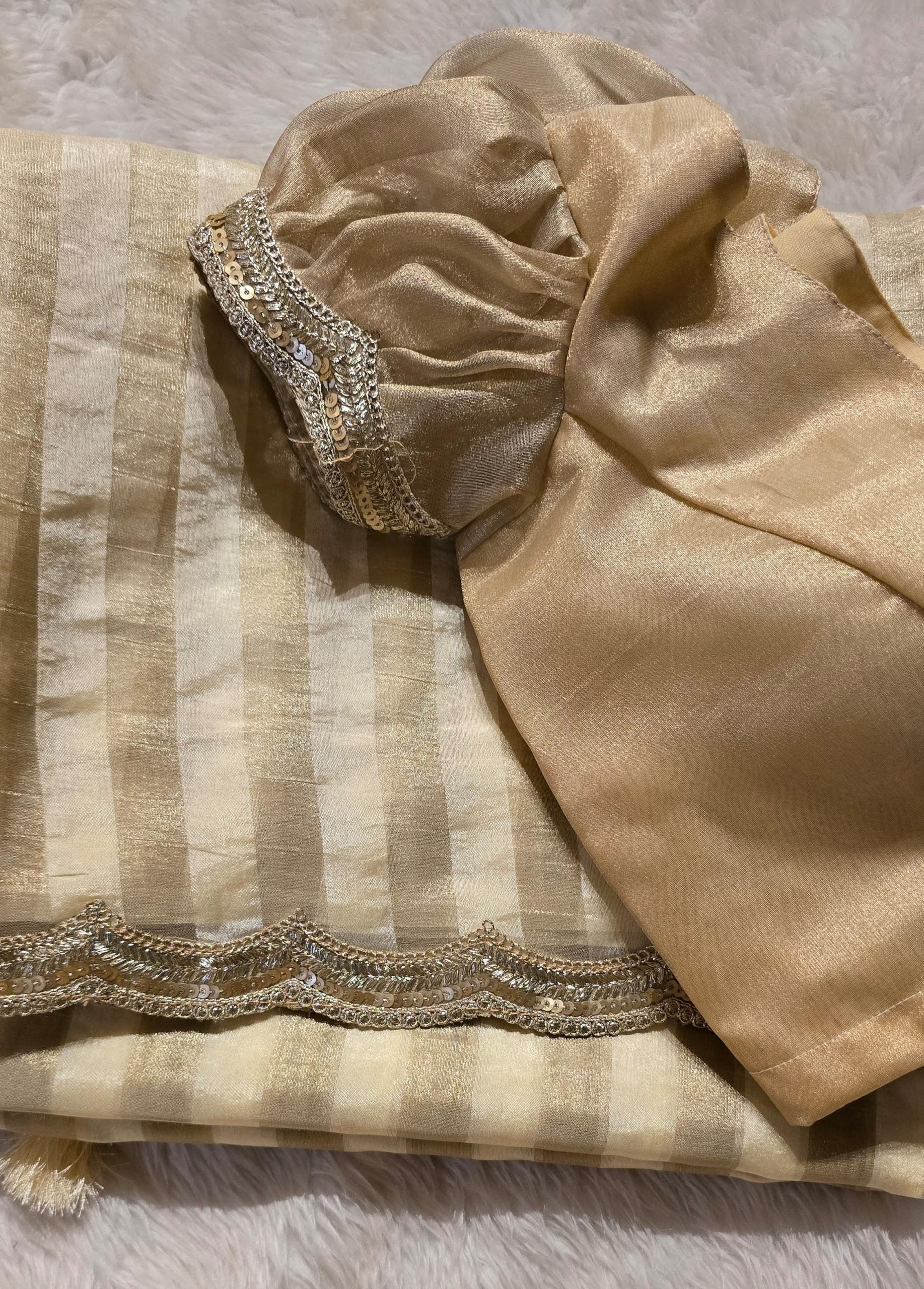 ONAM SERIES- TRISH GOLD SAREE