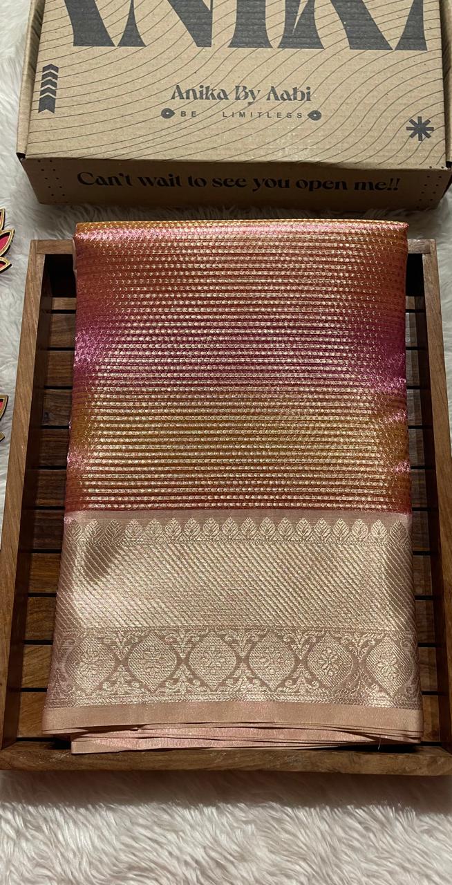 SWAGATH MULTI COLOR-PINK SAREE