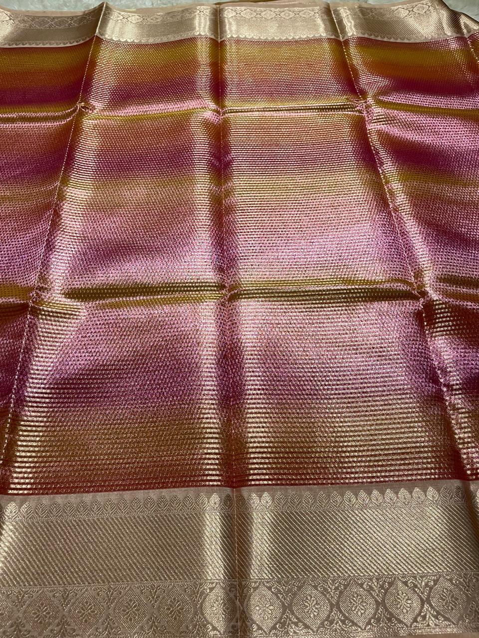 SWAGATH MULTI COLOR-PINK SAREE
