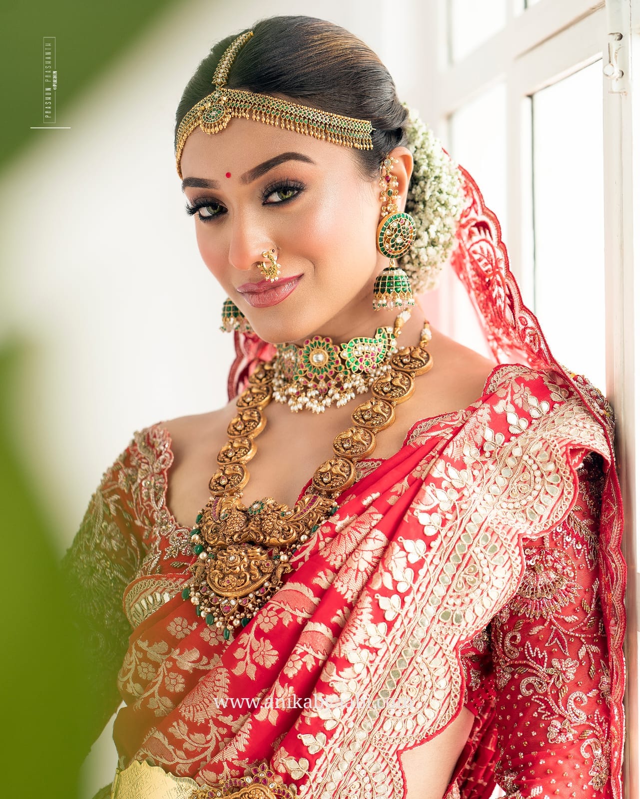 ANIKA BRIDAL EDIT - RED SAREE