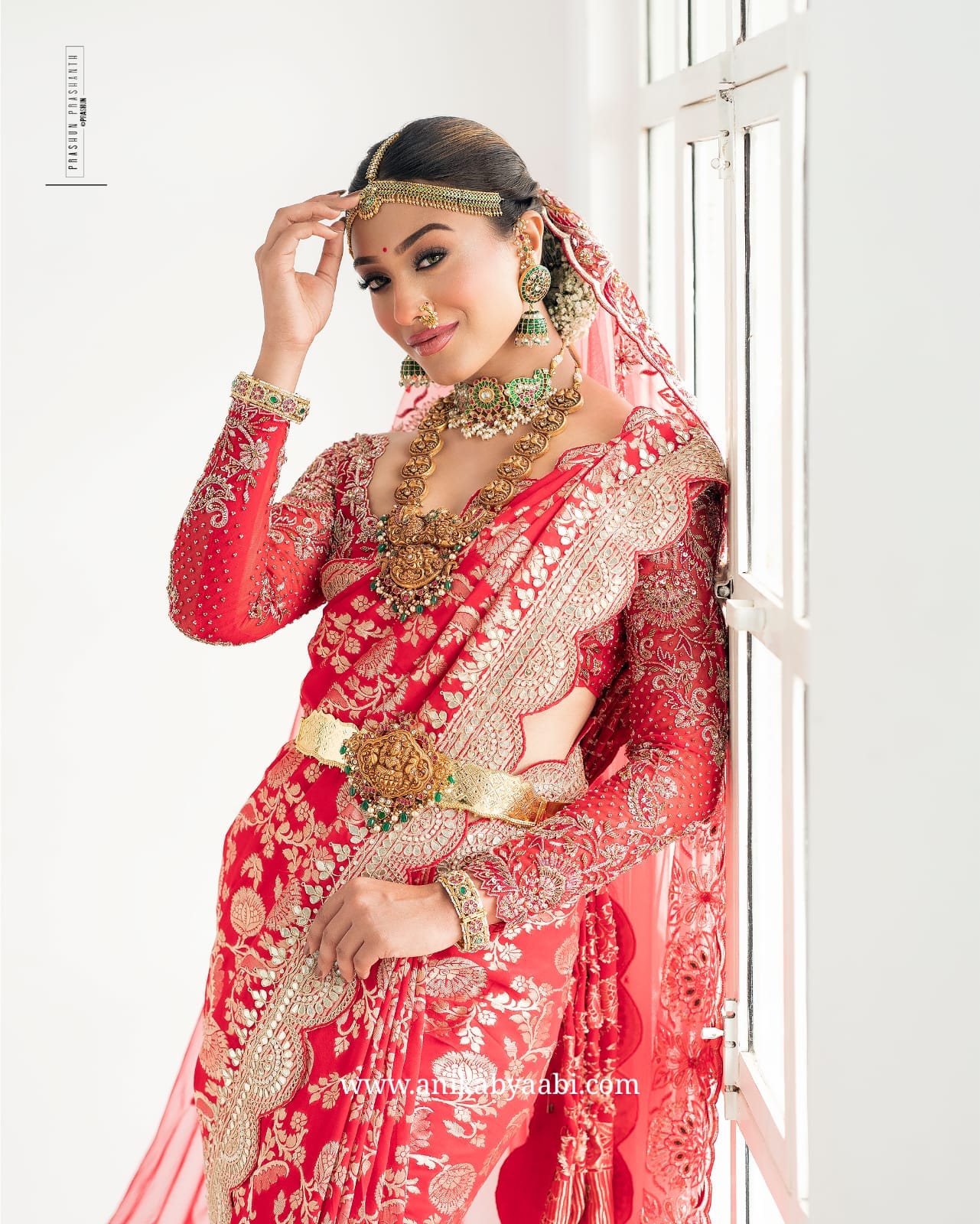 ANIKA BRIDAL EDIT - RED SAREE