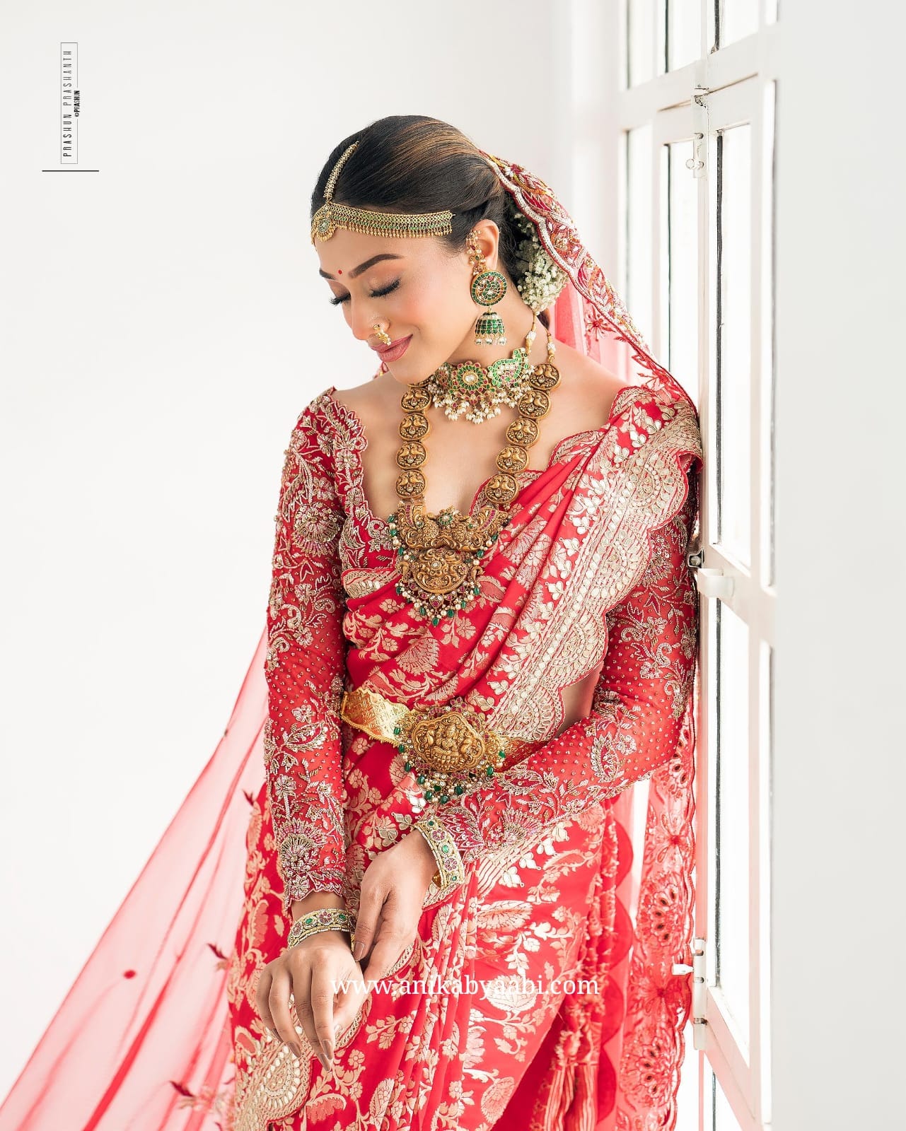ANIKA BRIDAL EDIT - RED SAREE