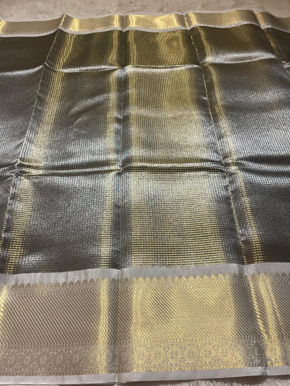 SWAGATH-GRAY SAREE