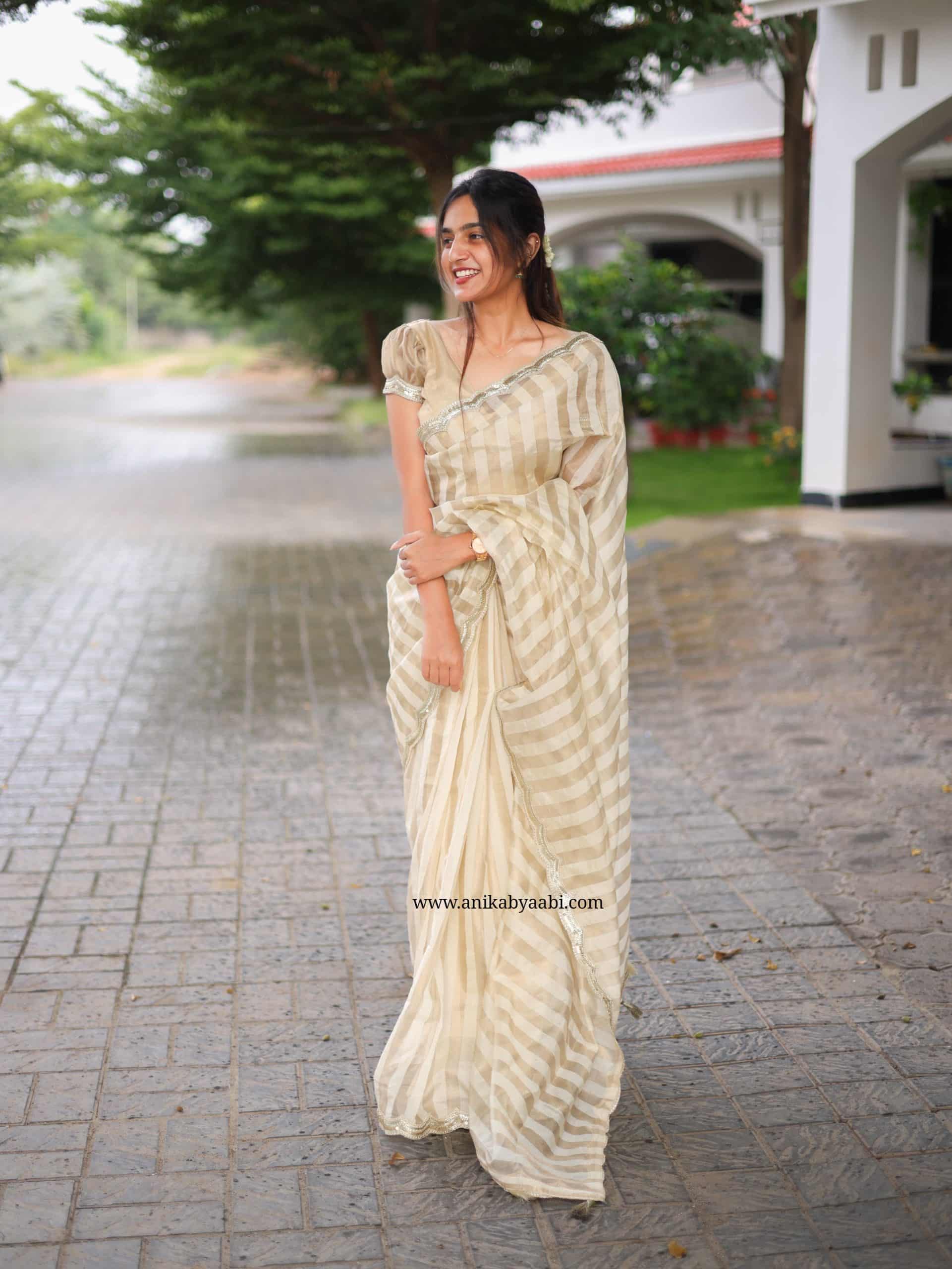 ONAM SERIES- TRISH GOLD SAREE