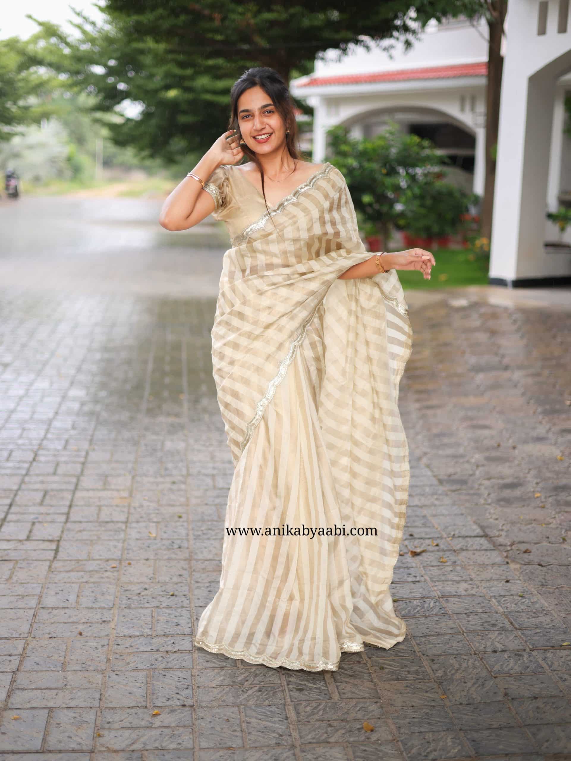 ONAM SERIES- TRISH GOLD SAREE