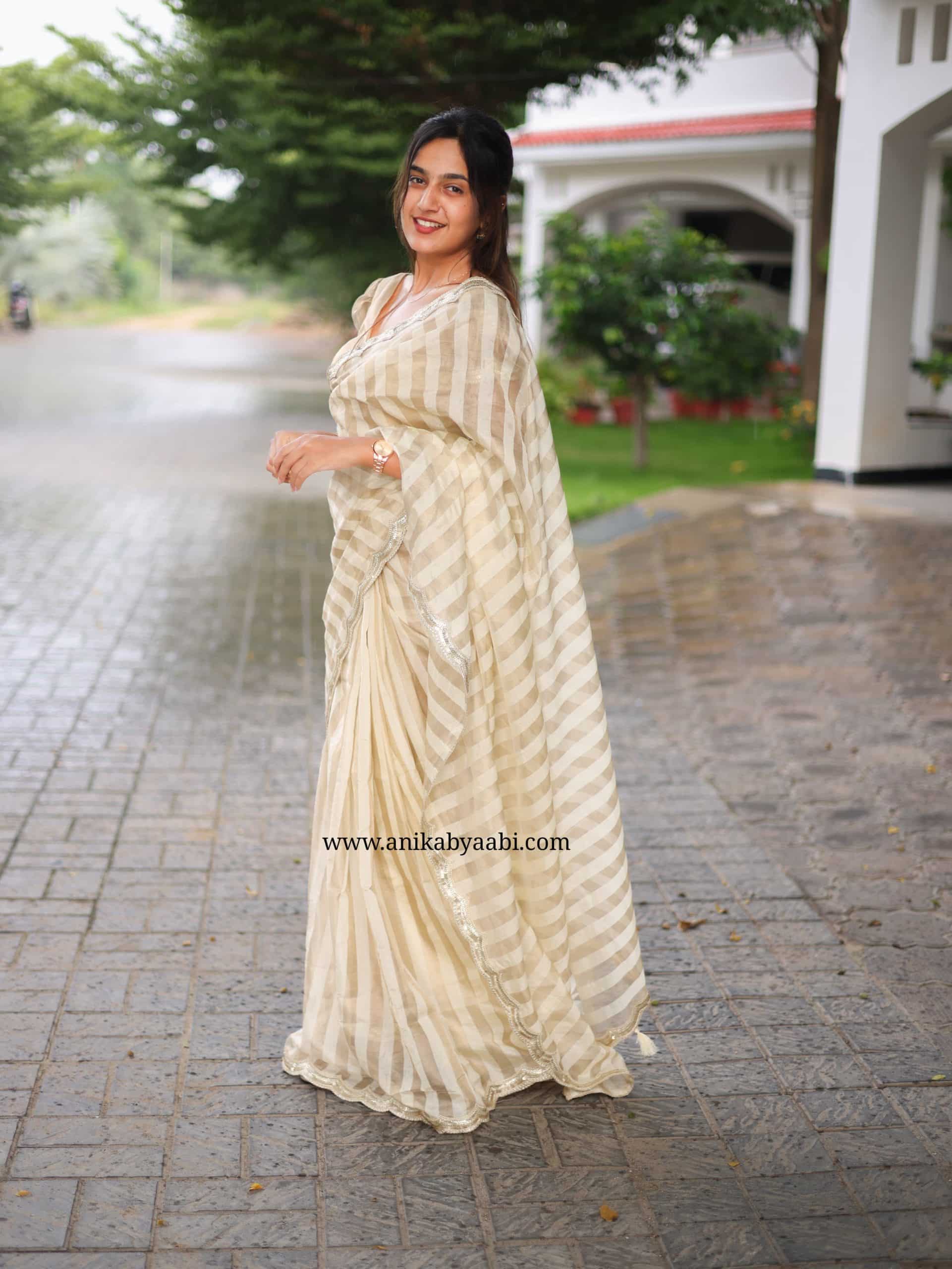 ONAM SERIES- TRISH GOLD SAREE