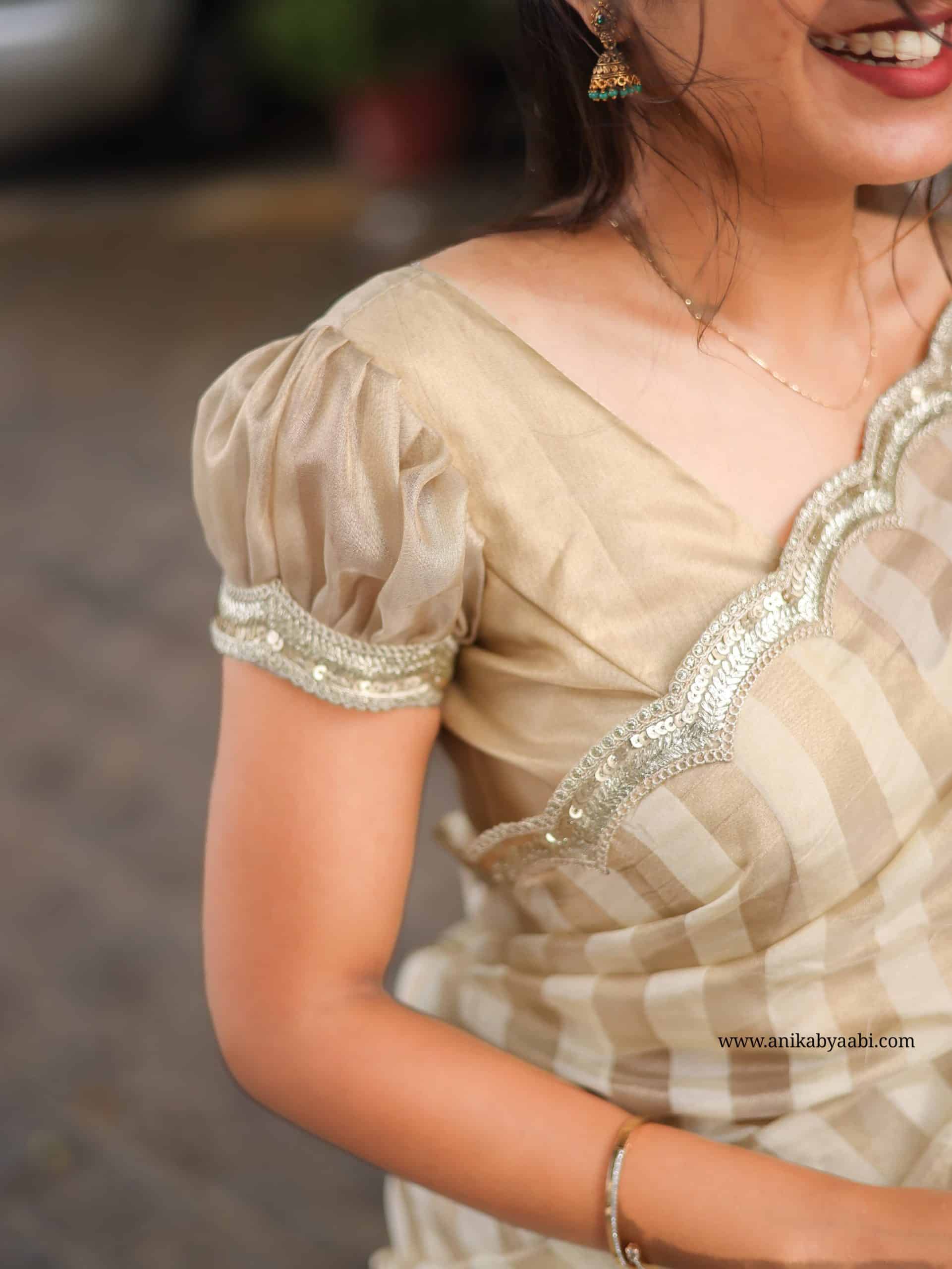 ONAM SERIES- TRISH GOLD SAREE