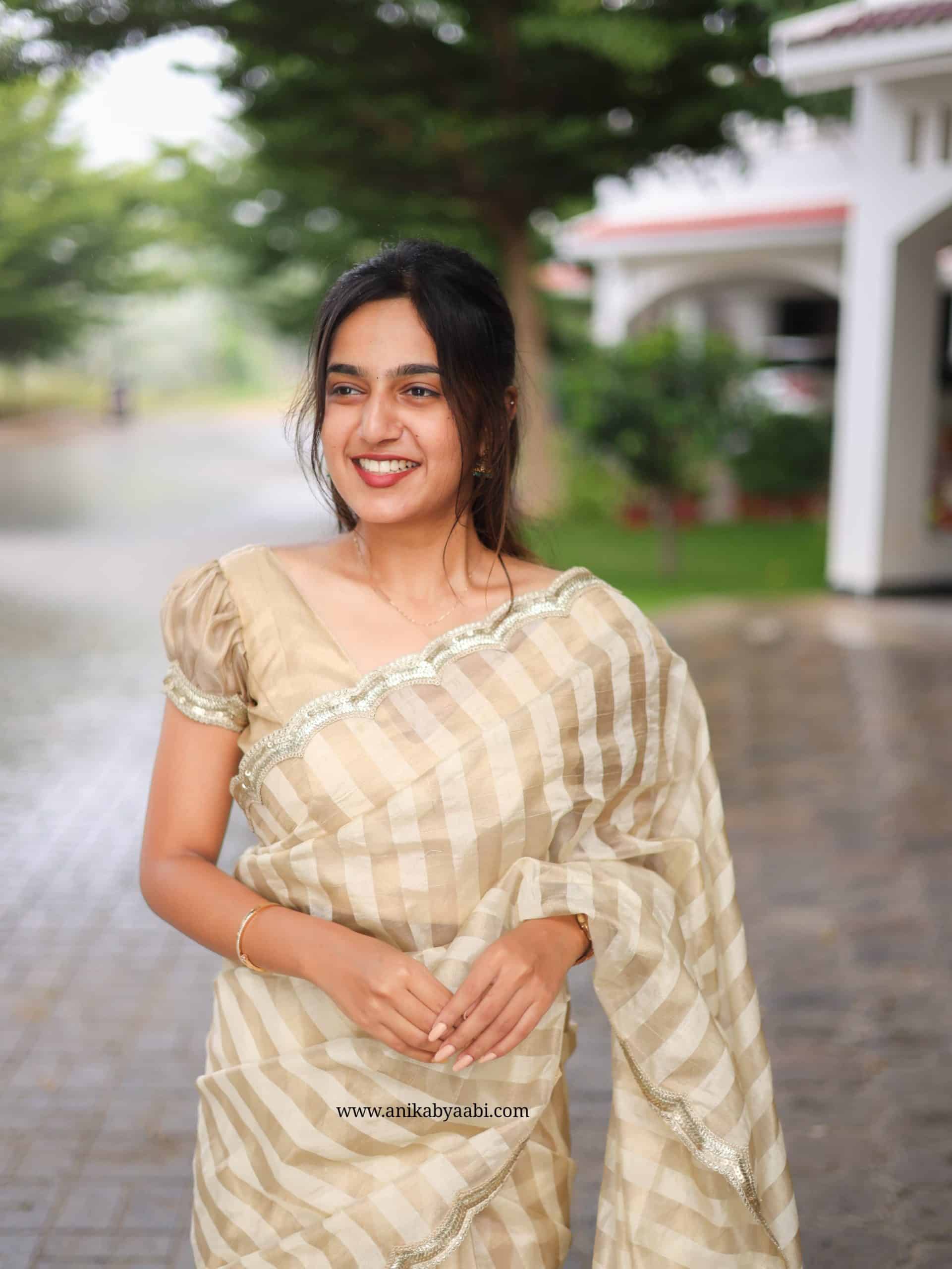 ONAM SERIES- TRISH GOLD SAREE