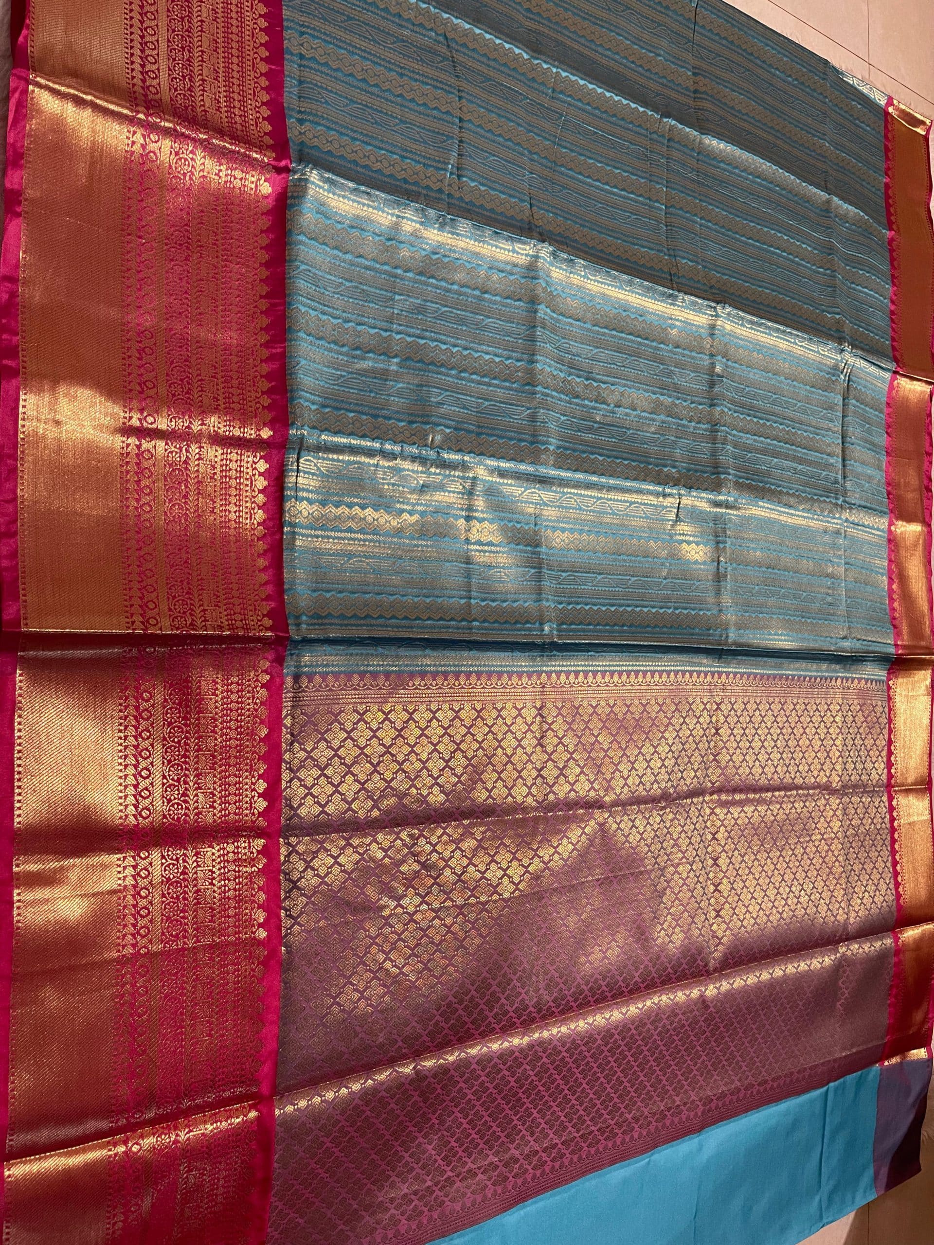 ANIKA'S KANCHI SEMI SILK SAREE-AS11