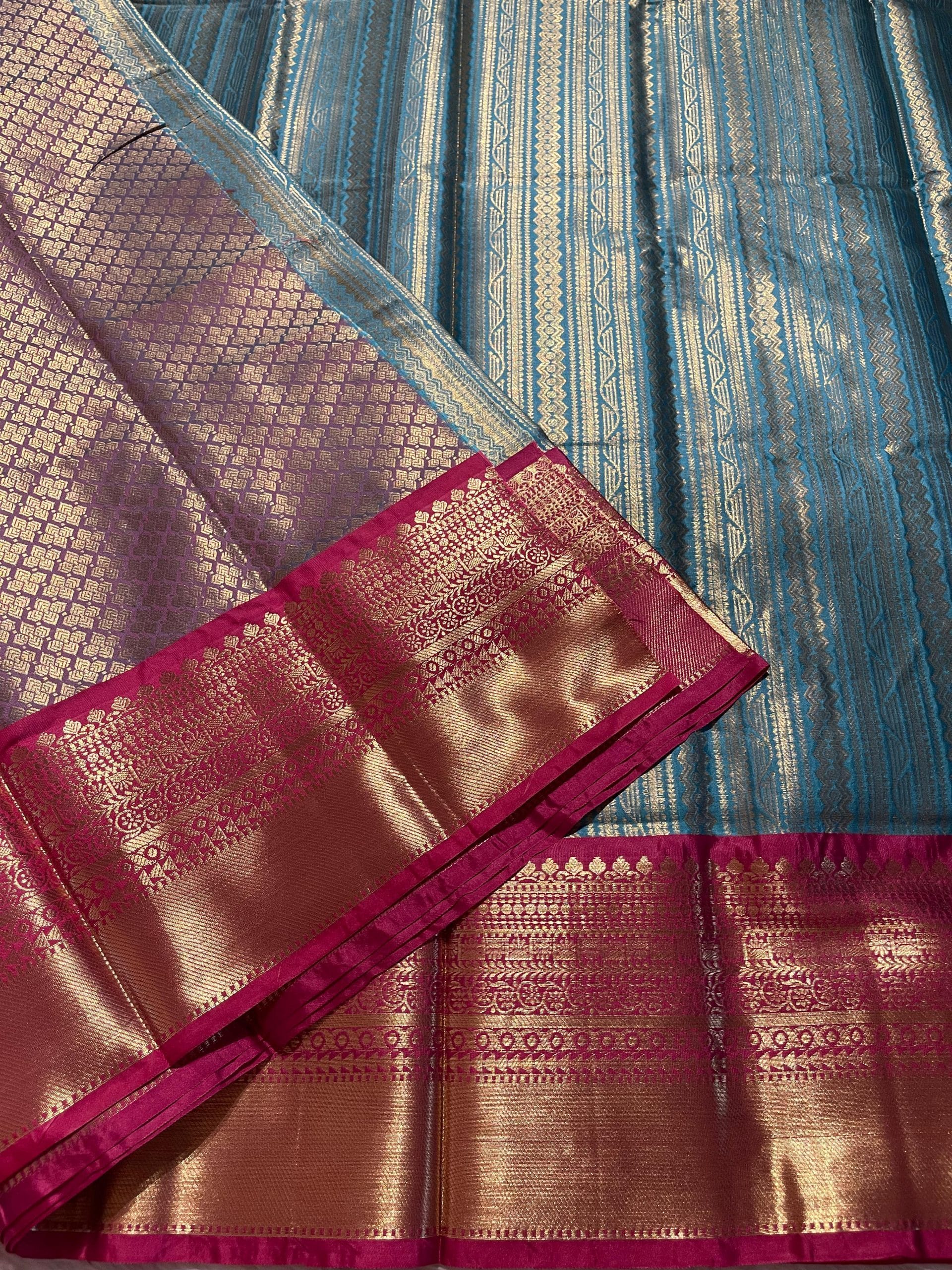 ANIKA'S KANCHI SEMI SILK SAREE-AS11