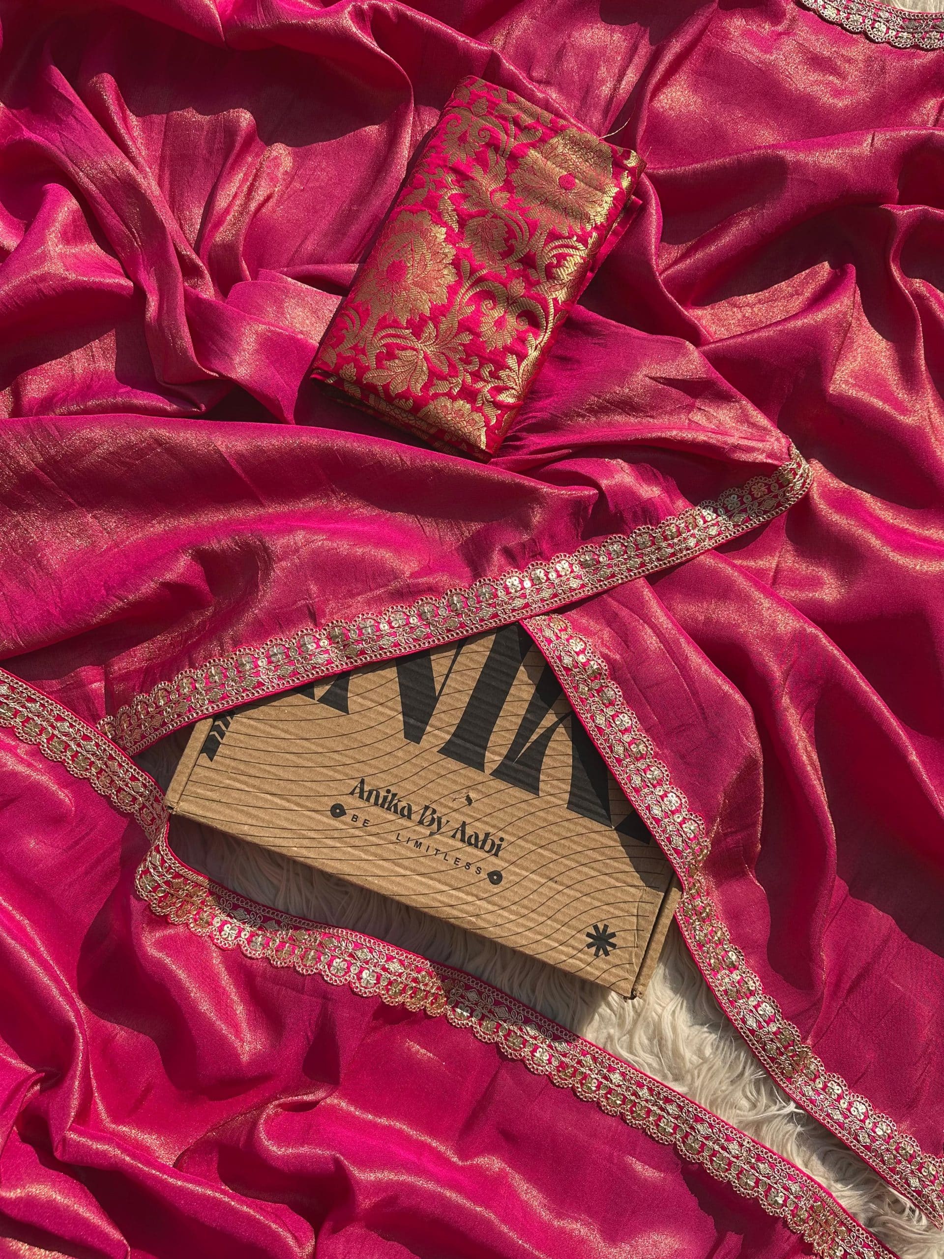 MIRA-RANIPINK SAREE
