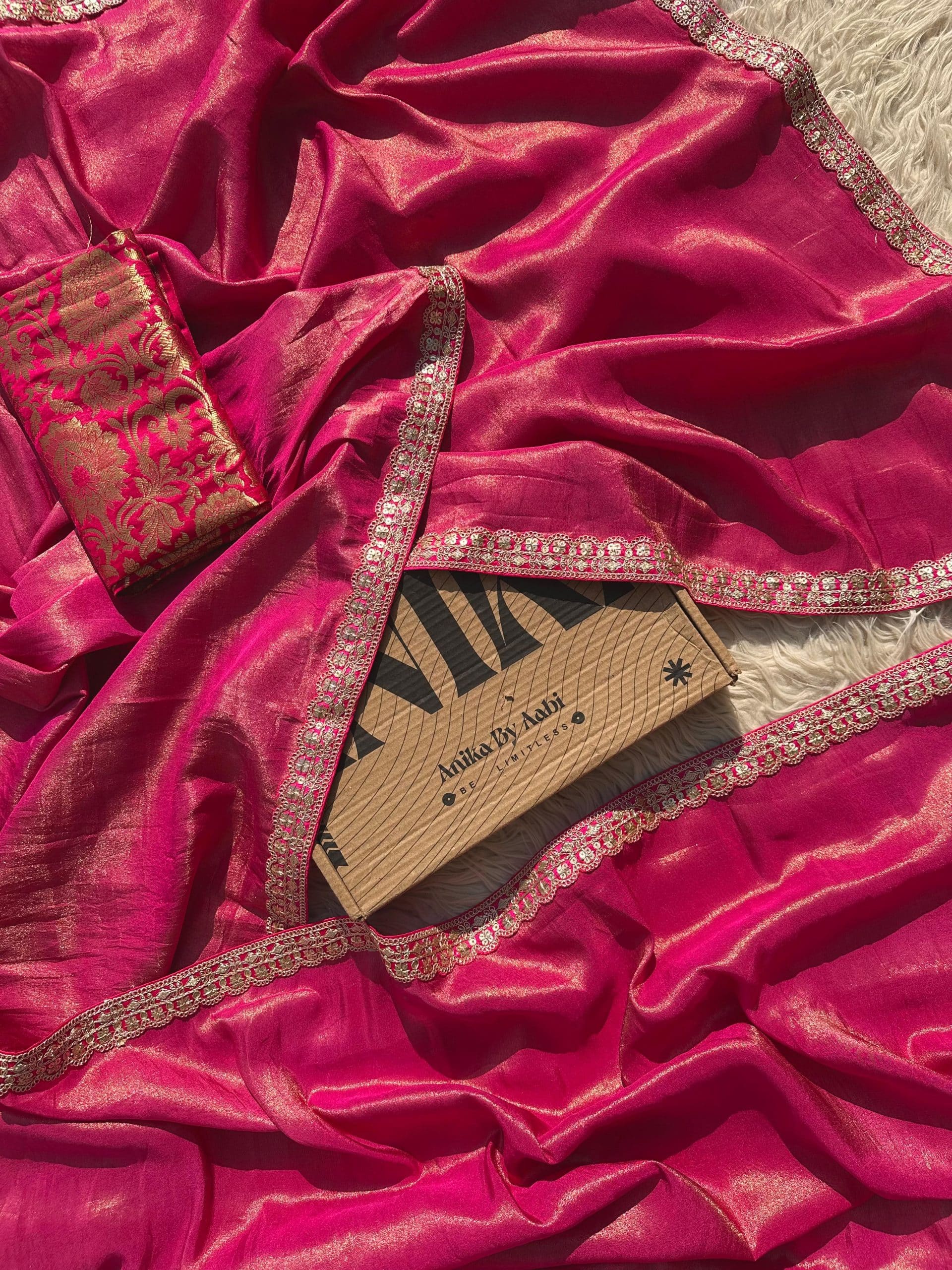 MIRA-RANIPINK SAREE
