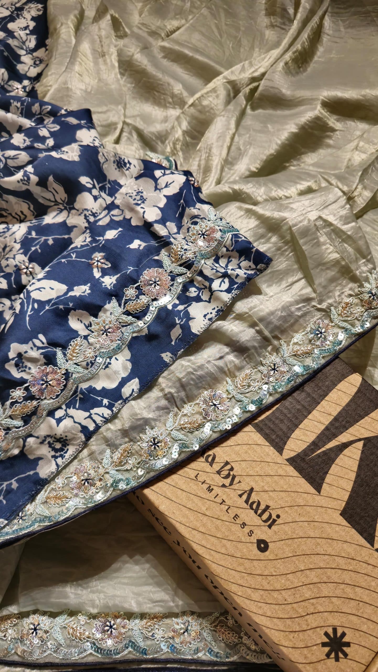 ANAYA FESTIVE EDIT-DESIGNER SAREE A09