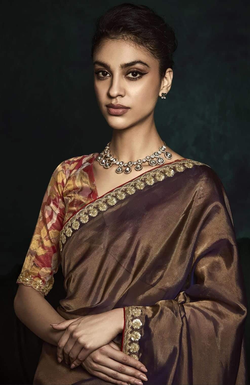 ANAYA FESTIVE EDIT - DESIGNER SAREE A01