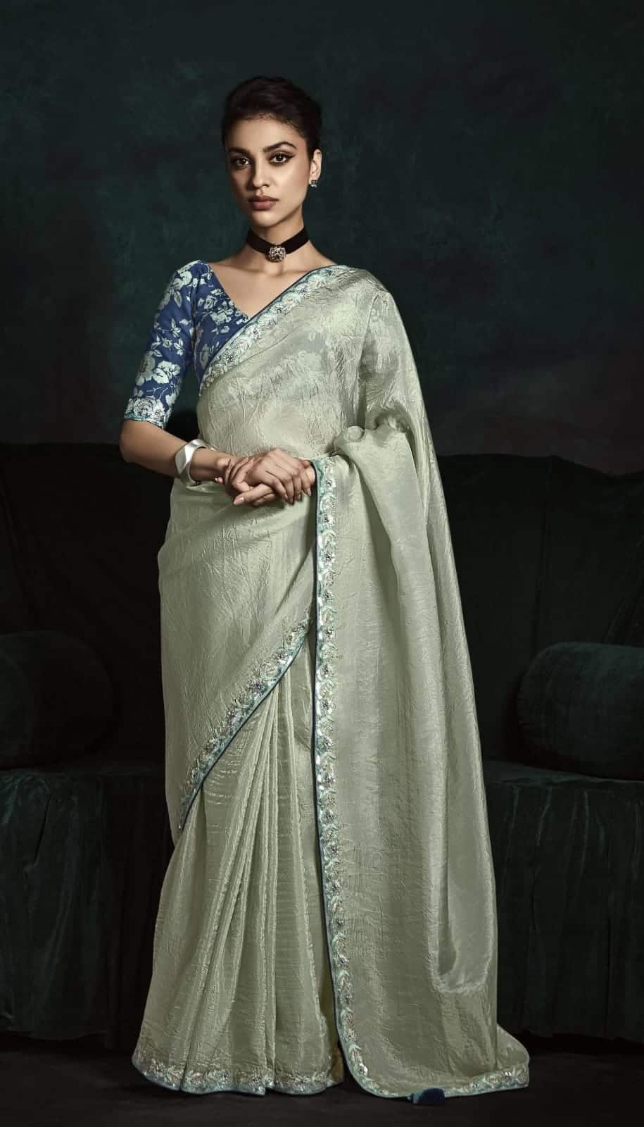 ANAYA FESTIVE EDIT-DESIGNER SAREE A09