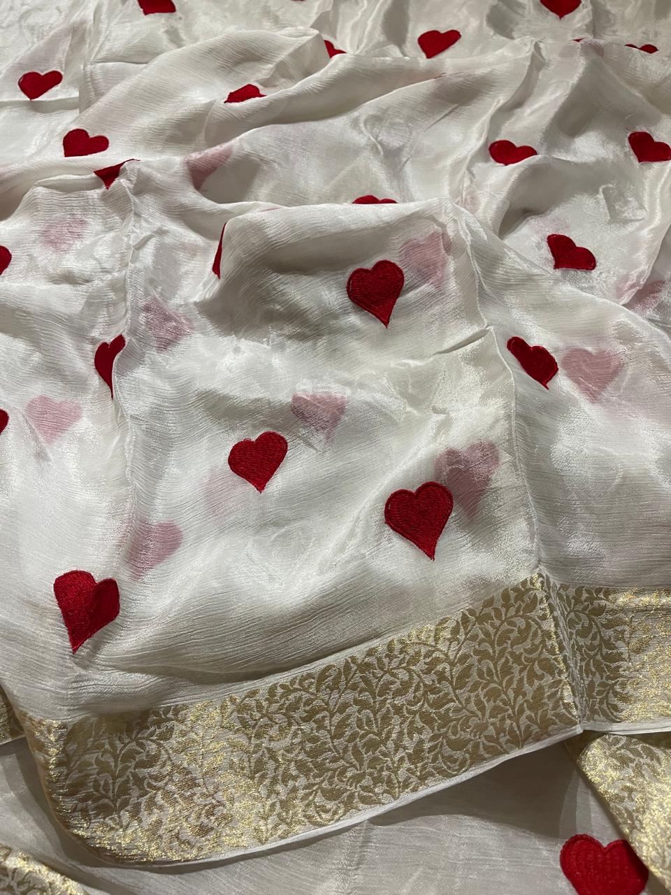 ANIKA EXLUSIVE EDIT- LITTLE HEARTS SAREE 2