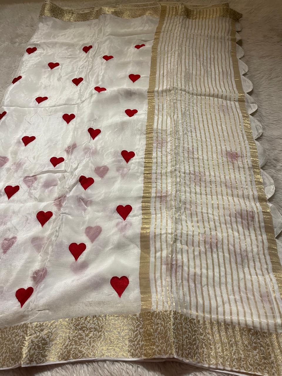 ANIKA EXLUSIVE EDIT- LITTLE HEARTS SAREE 2