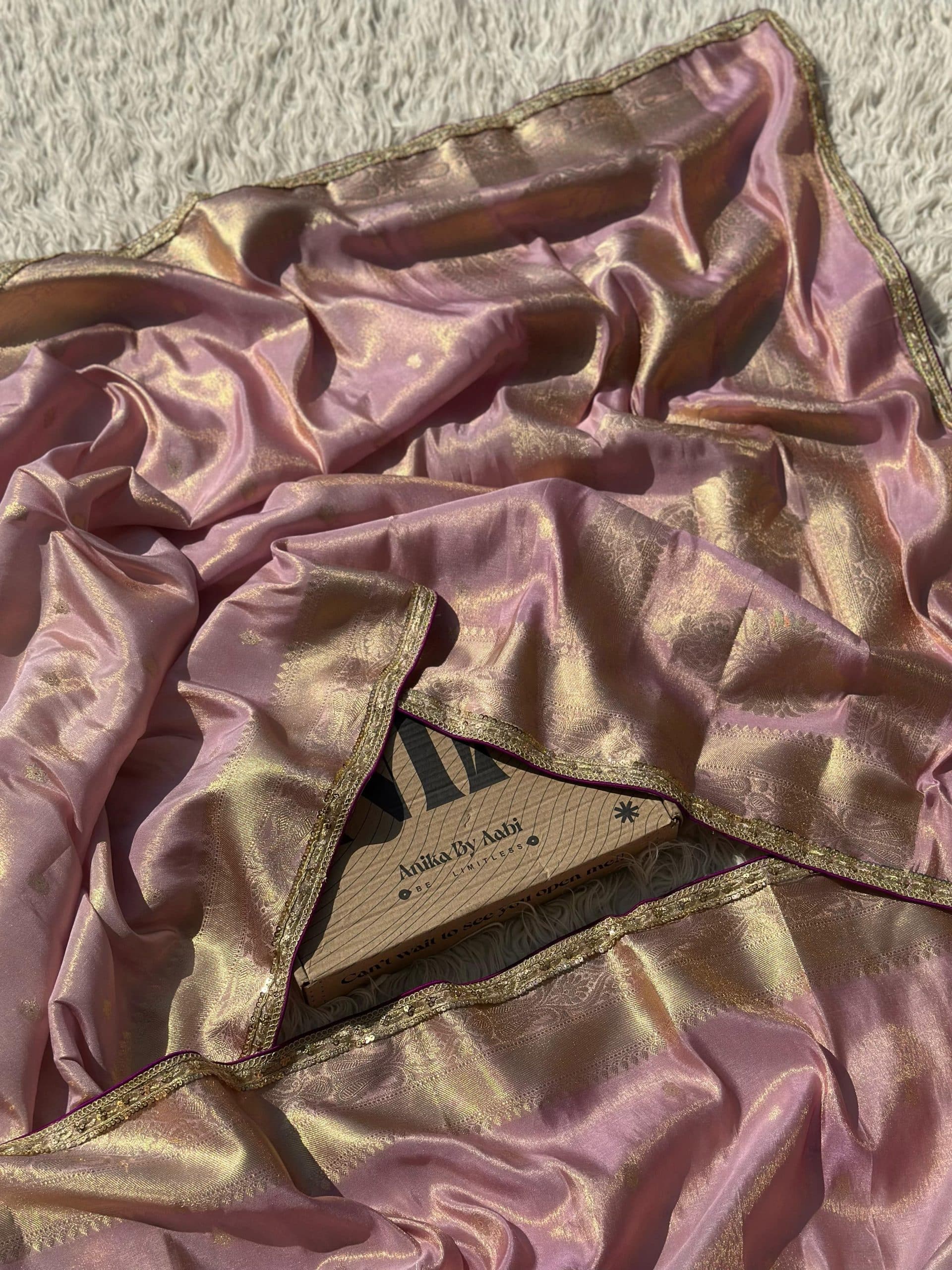 ADITI-BLUSE PURPLE BRIDAL EDIT SAREE