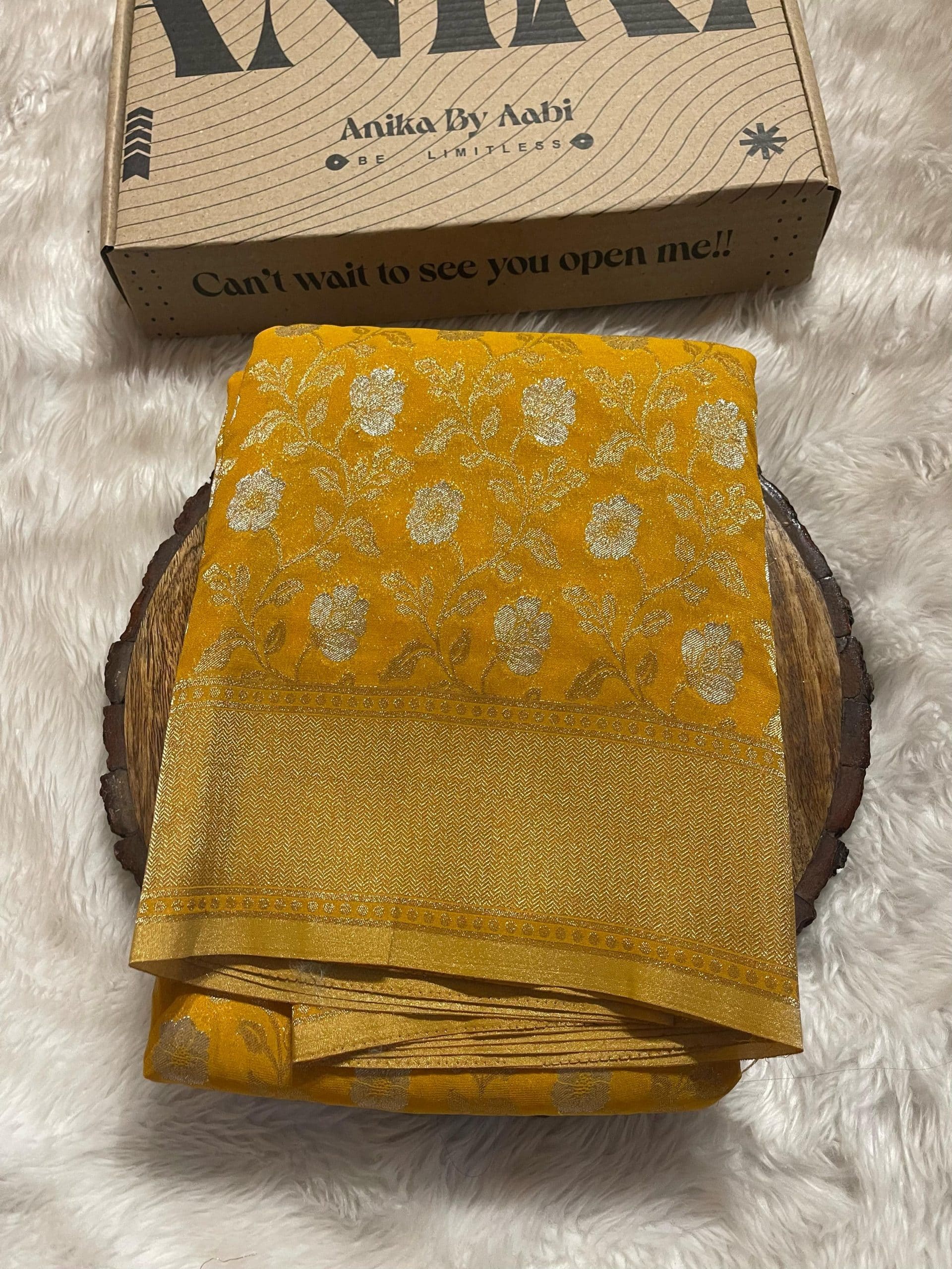 SAHANA-YELLOW SAREE