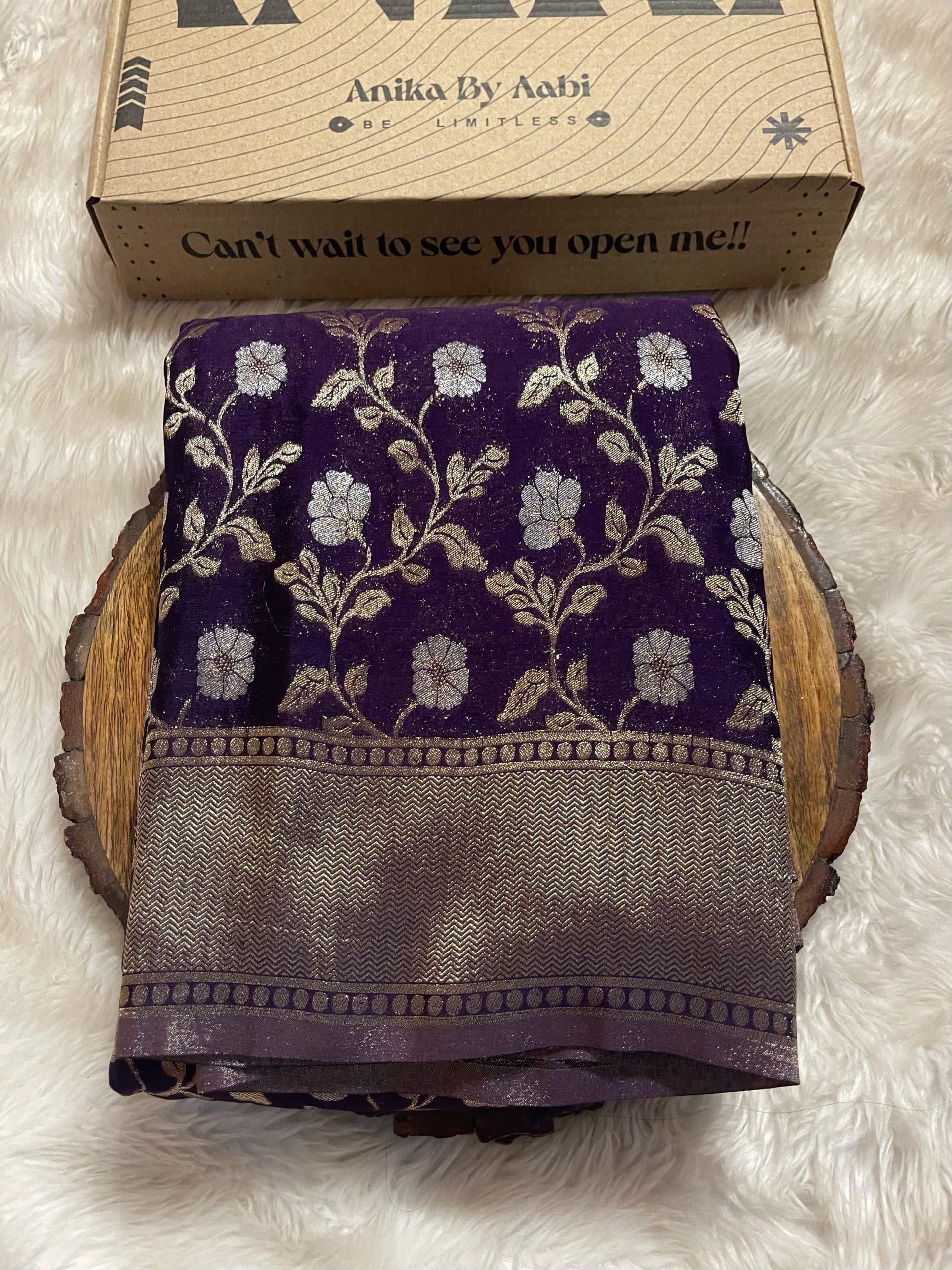 SAHANA-NEVYBLUE SAREE