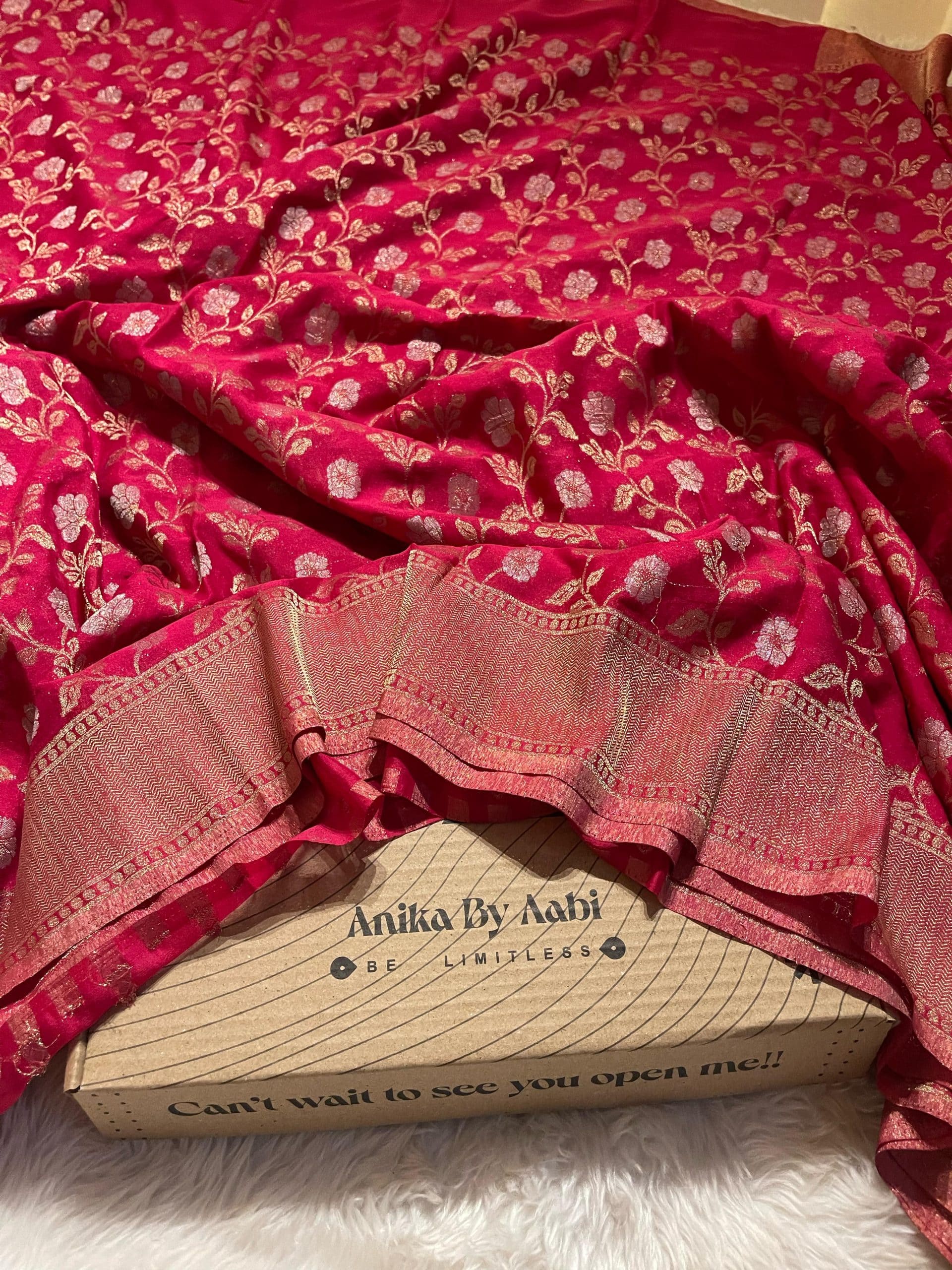 SAHANA-PINK SAREE