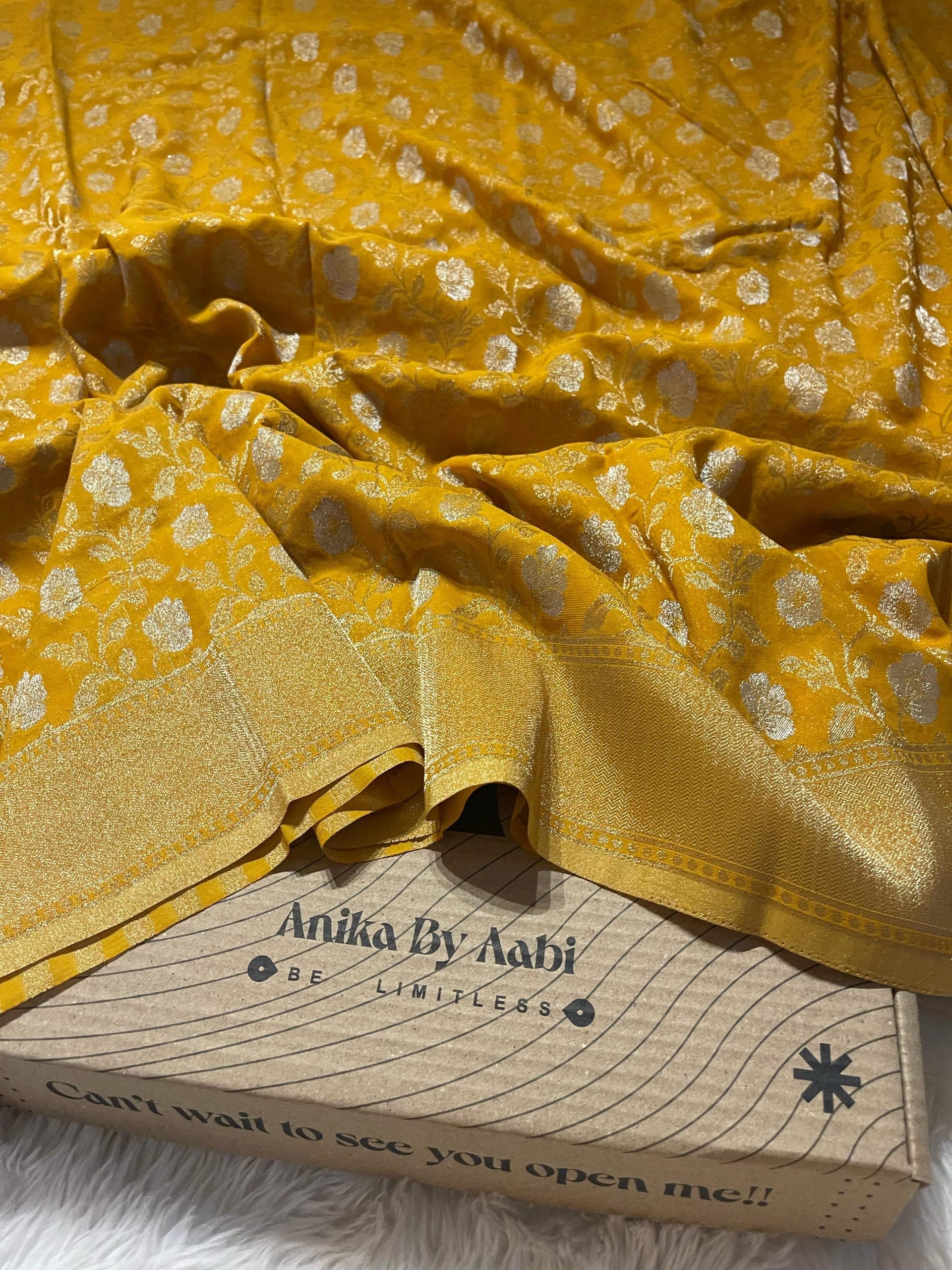 SAHANA-YELLOW SAREE