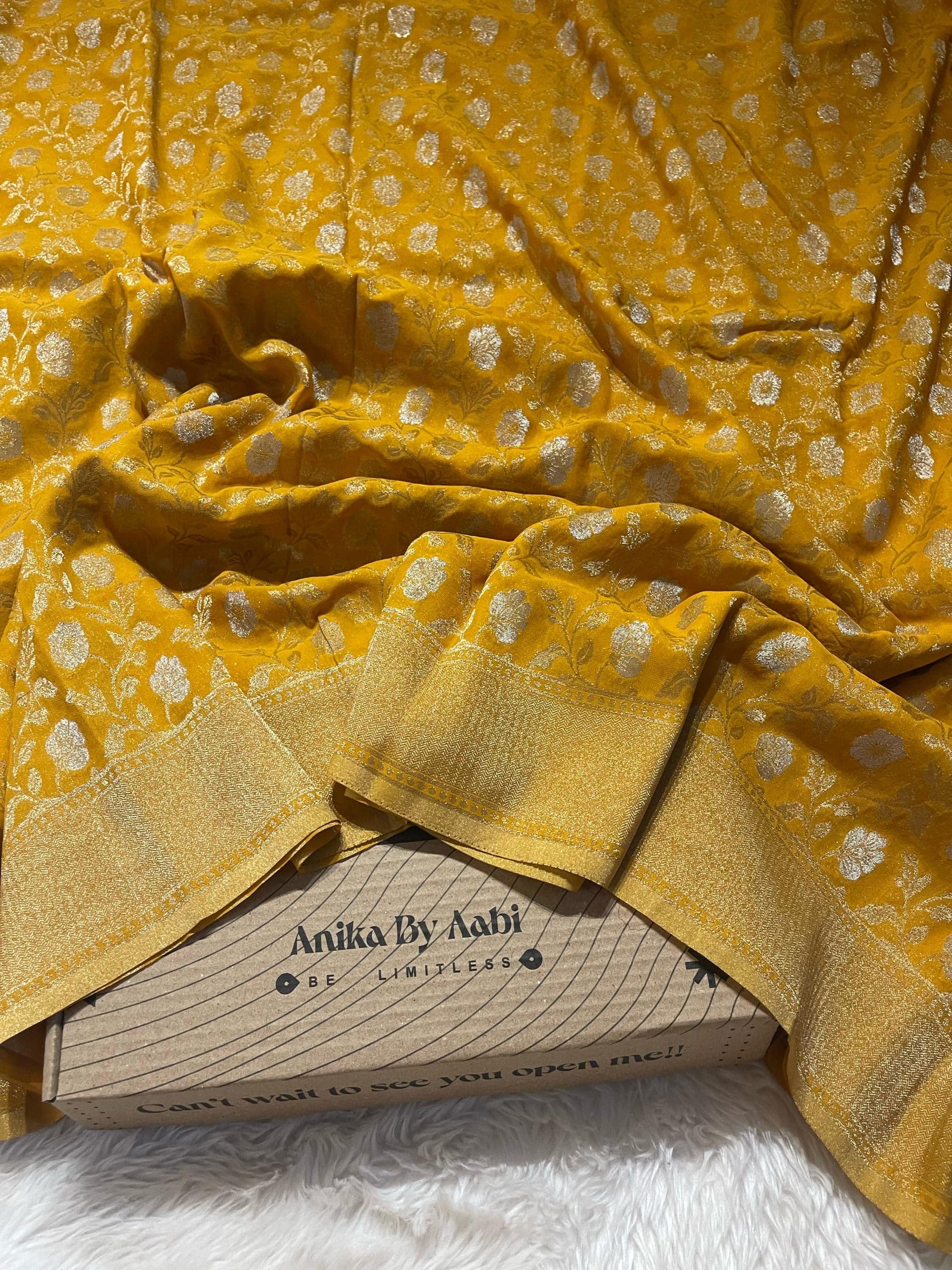 SAHANA-YELLOW SAREE