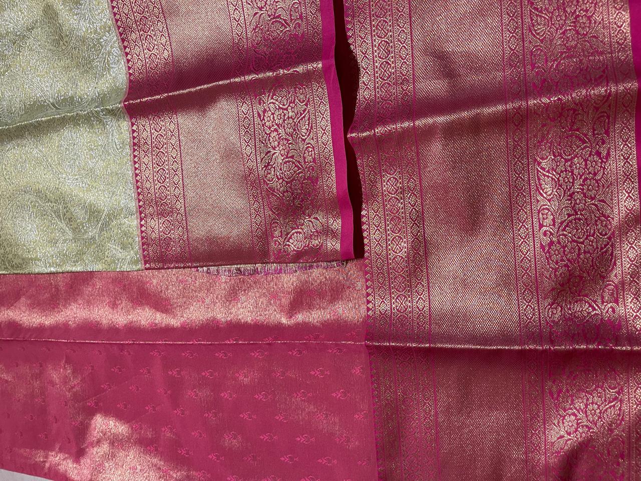 SWAYAMVARAM-MAILED PISTAH WITH RANIPINK SAREE