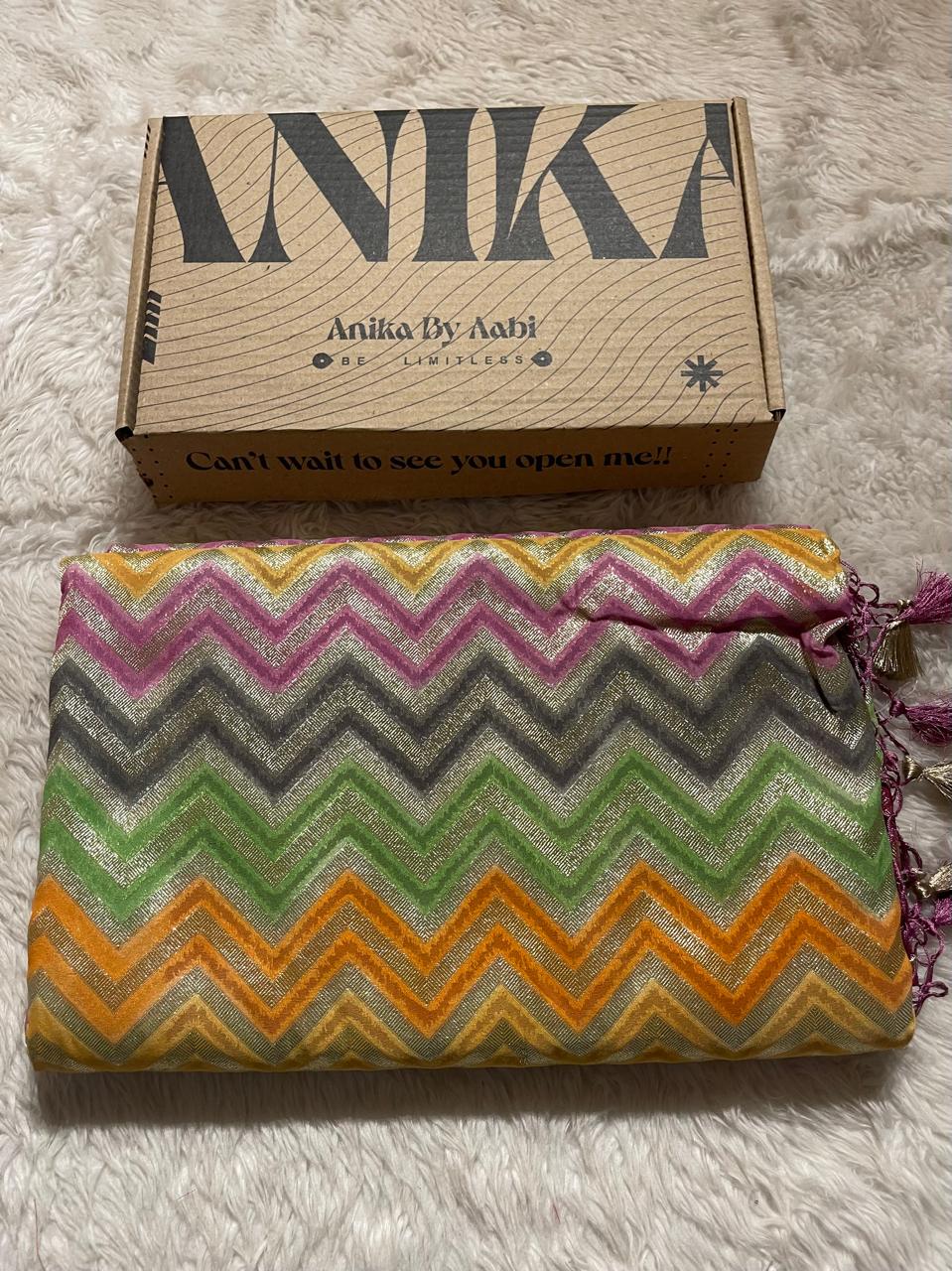 SITA GEORGETTE-MULTI COLOR SAREE