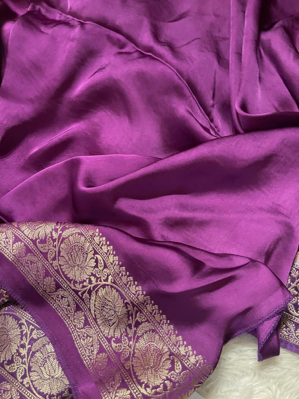 SHADES OF LOVE-PEACOCK PURPLE SAREE