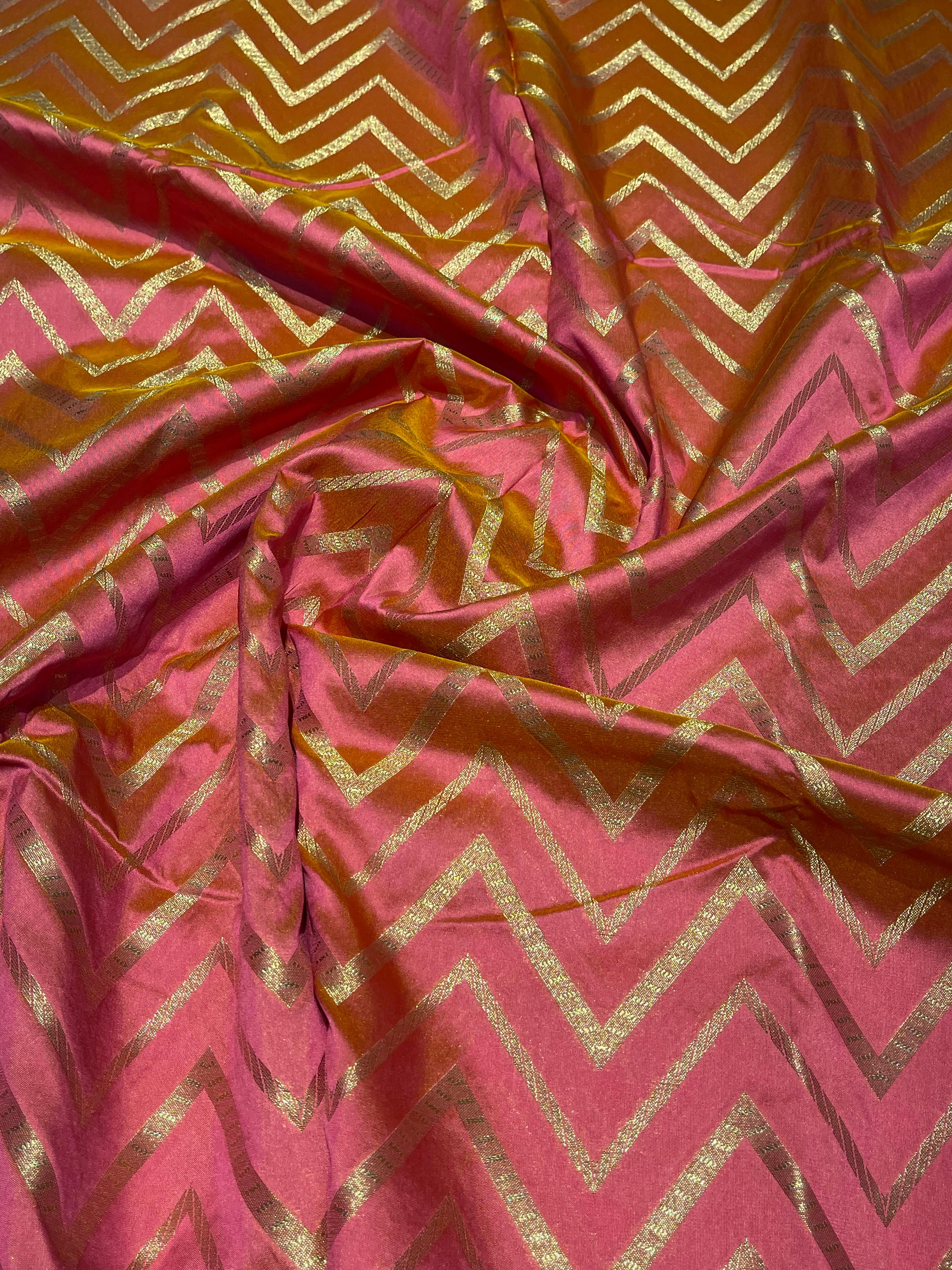 ANIKA'S SEMI KATAN SILK SAREE - ASK03