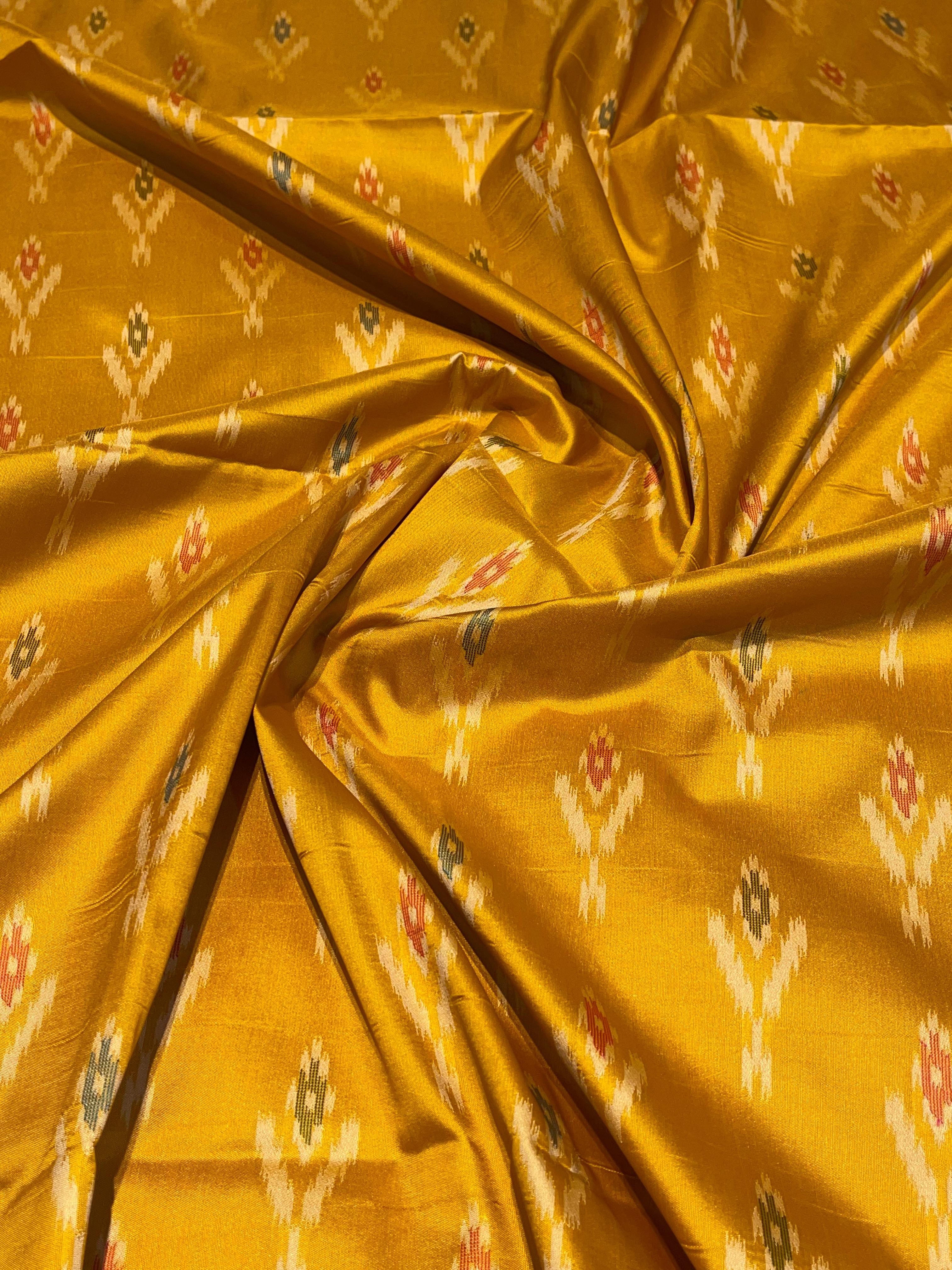 POCHAMPALLY SEMI SILK SAREE - PS01