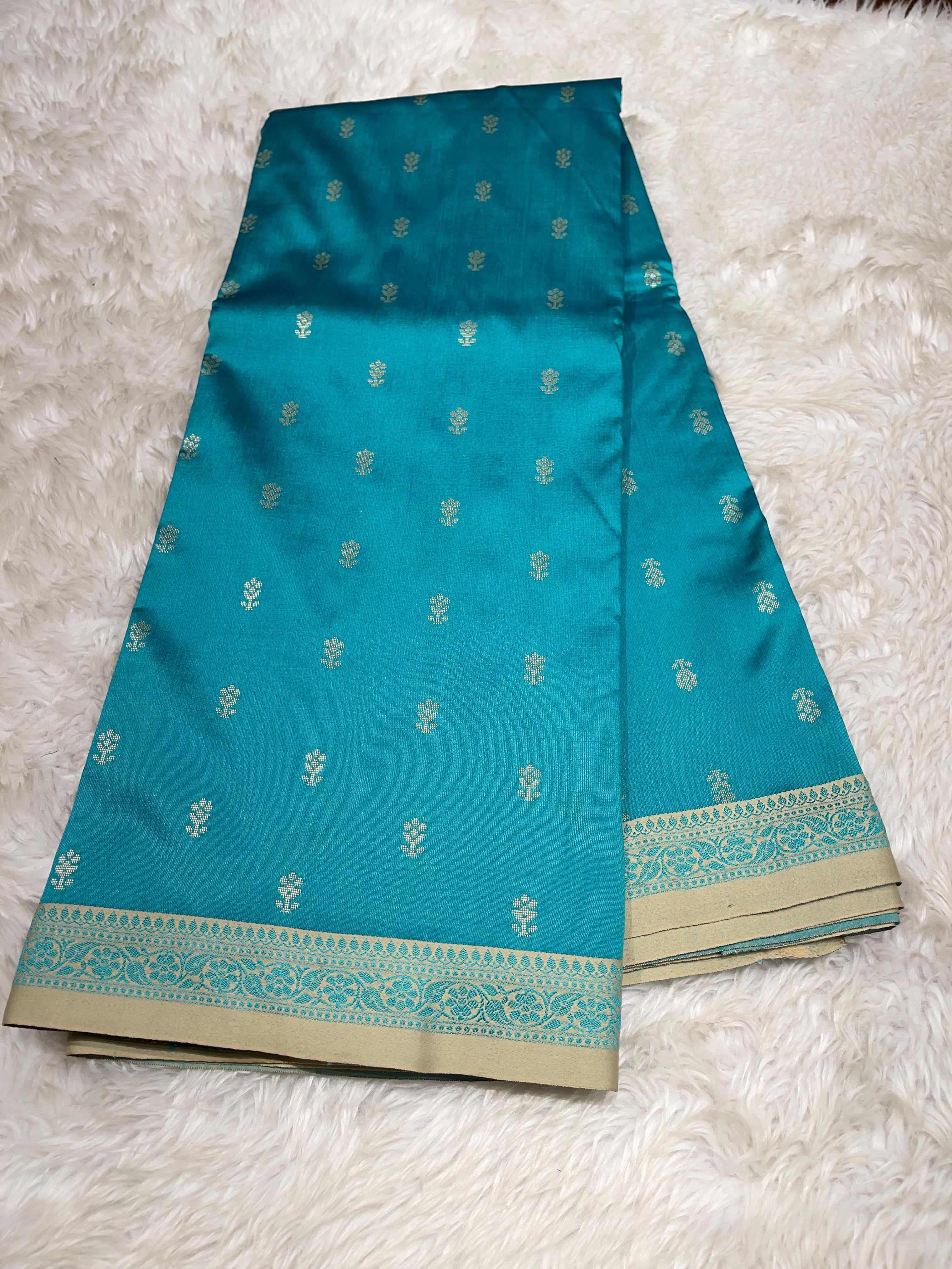 Anika's cotton silk Saree - Butta 02