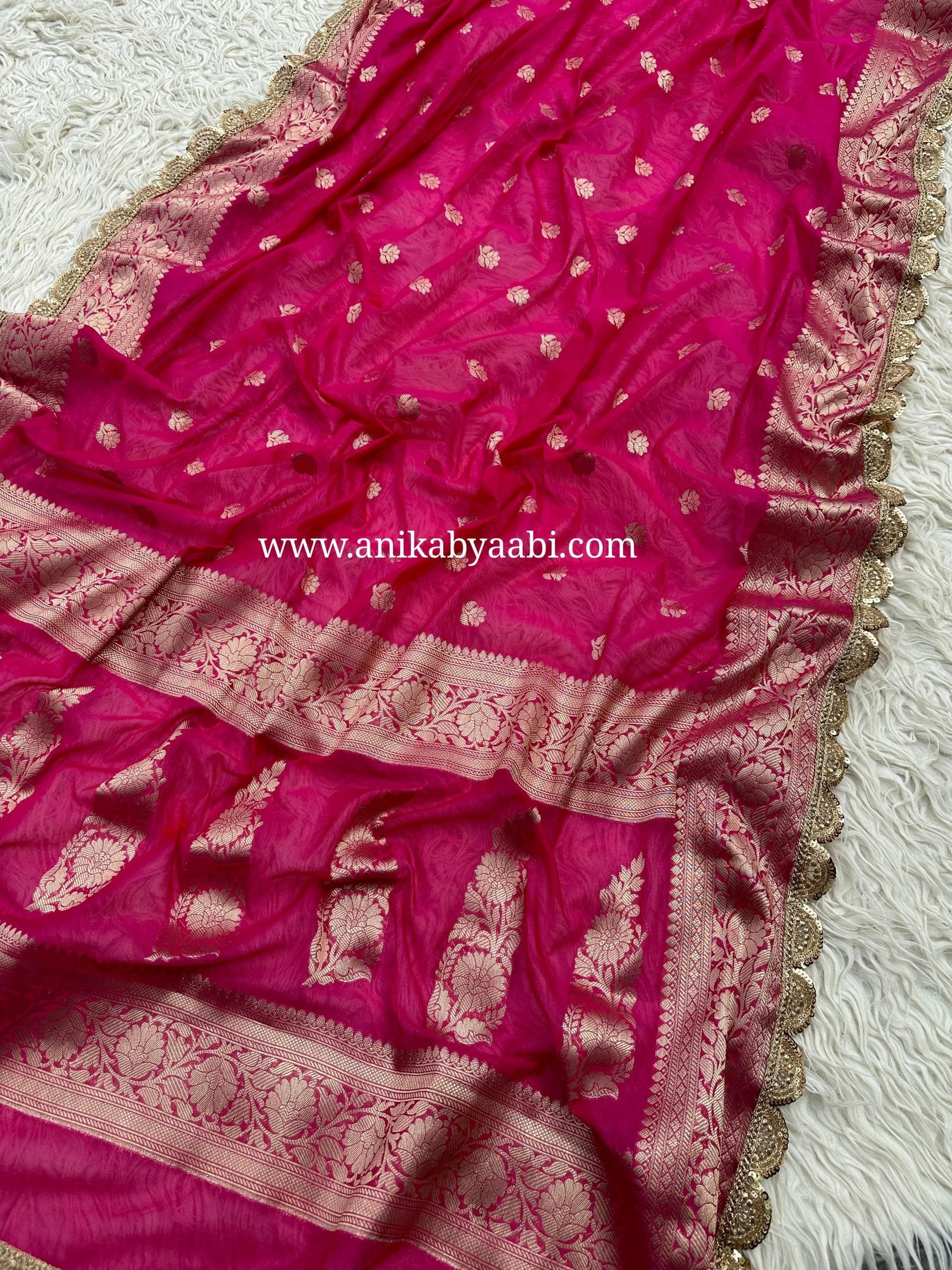 ALIA - RANI PINK SAREE