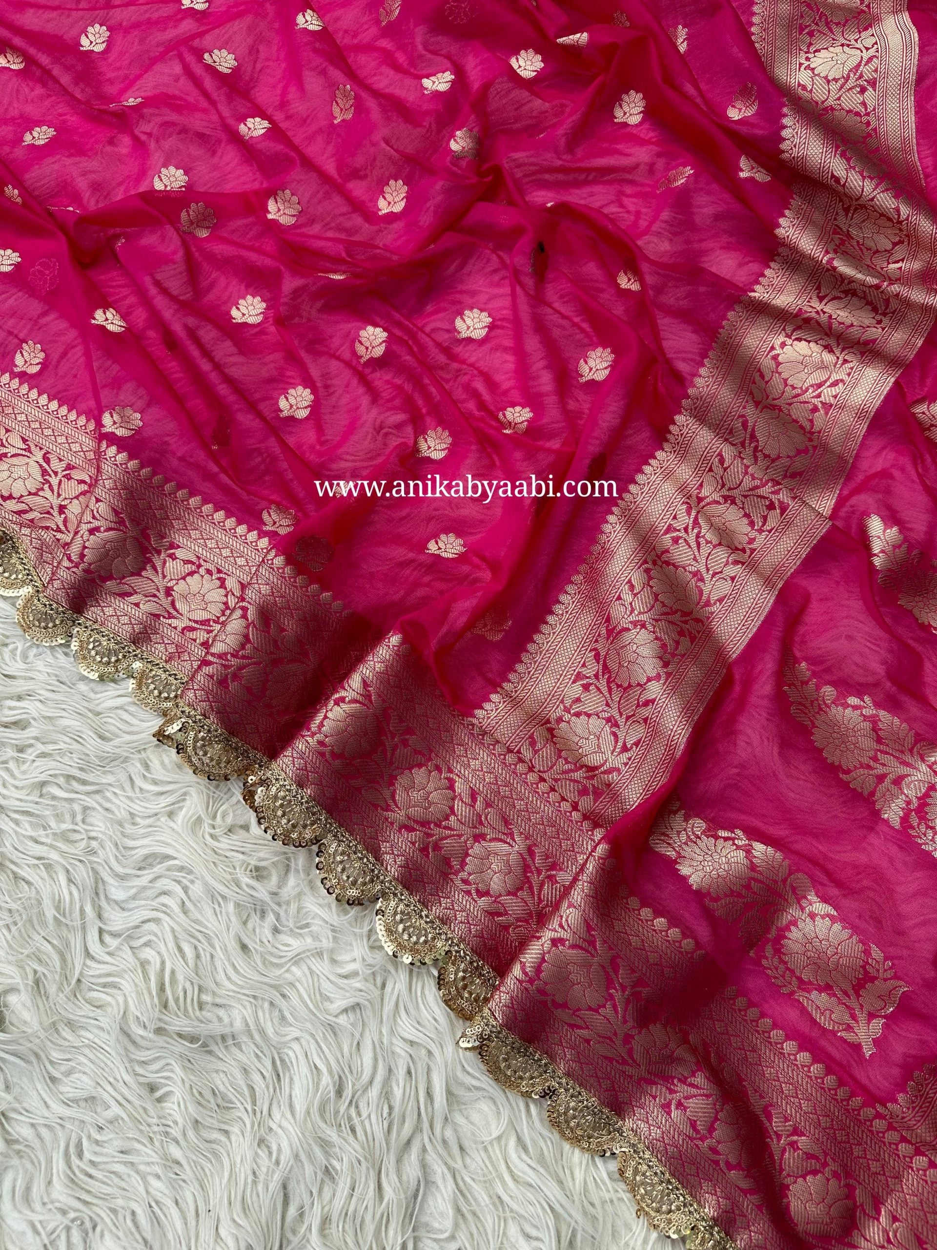 ALIA - RANI PINK SAREE