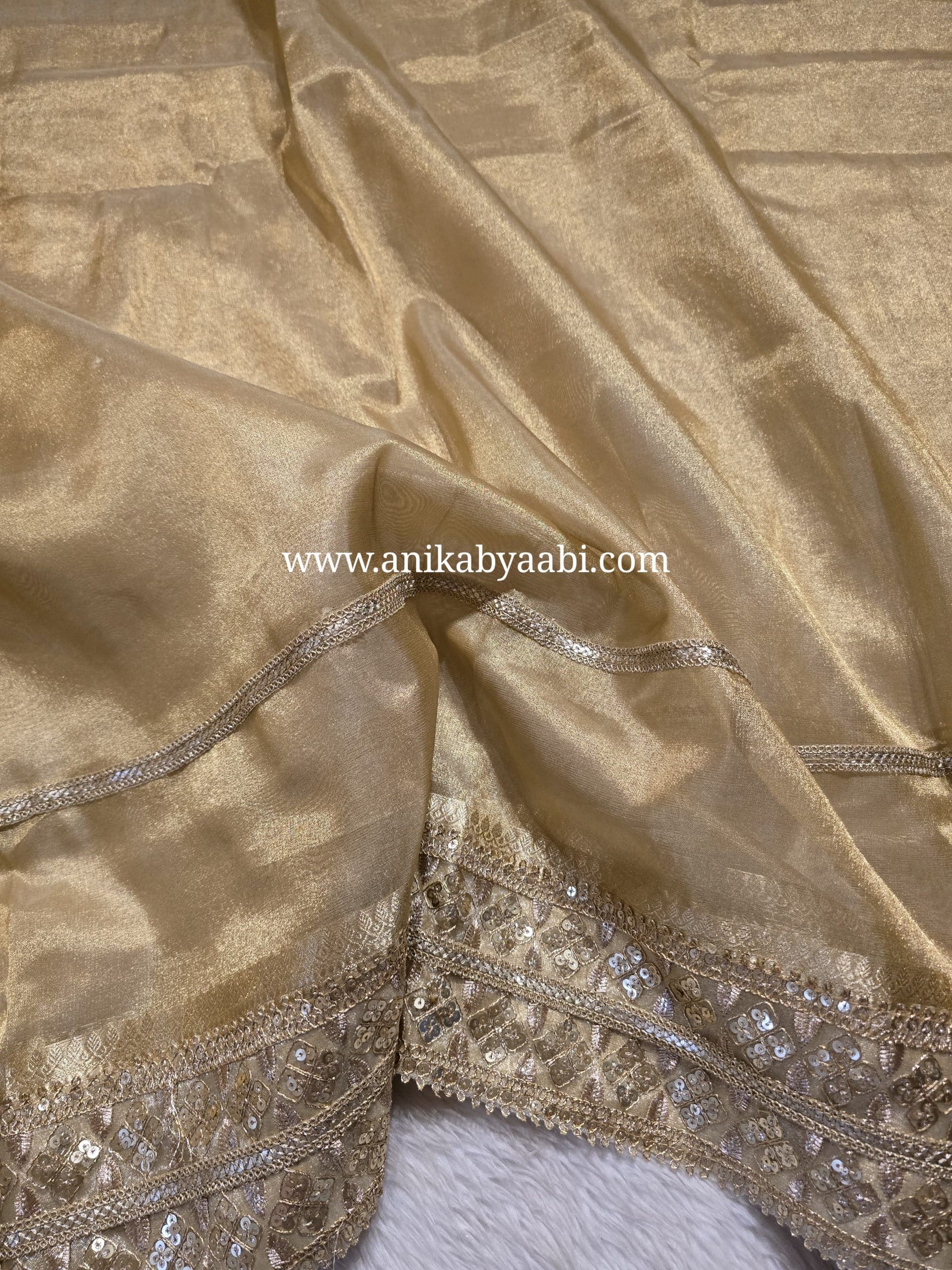 ADITI-GOLD SAREE
